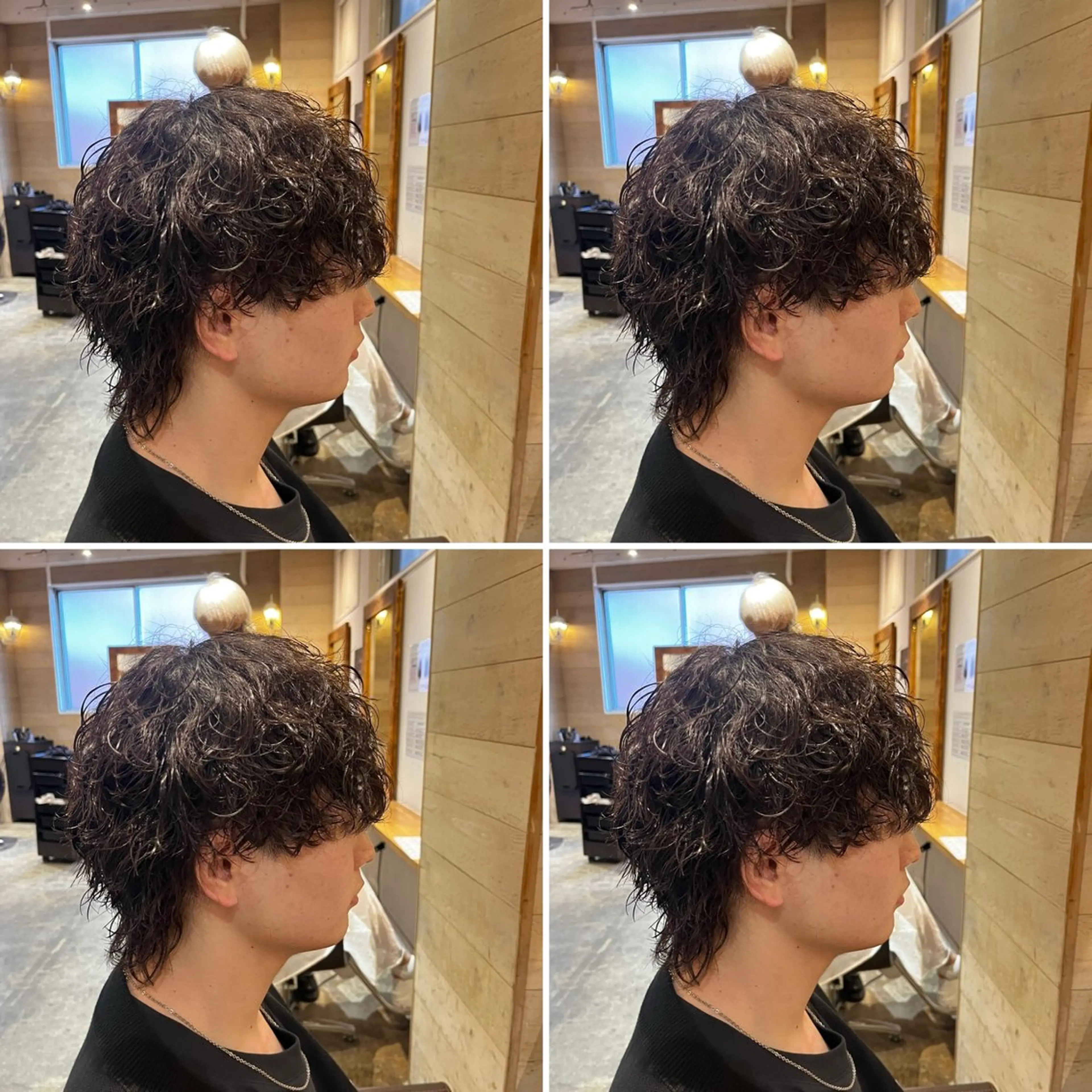 パーマ メンズ カット パーマ トリートメント ヘアセット 💈メンズパーマ特化 店長望月謙二郎💈のヘアスタイル