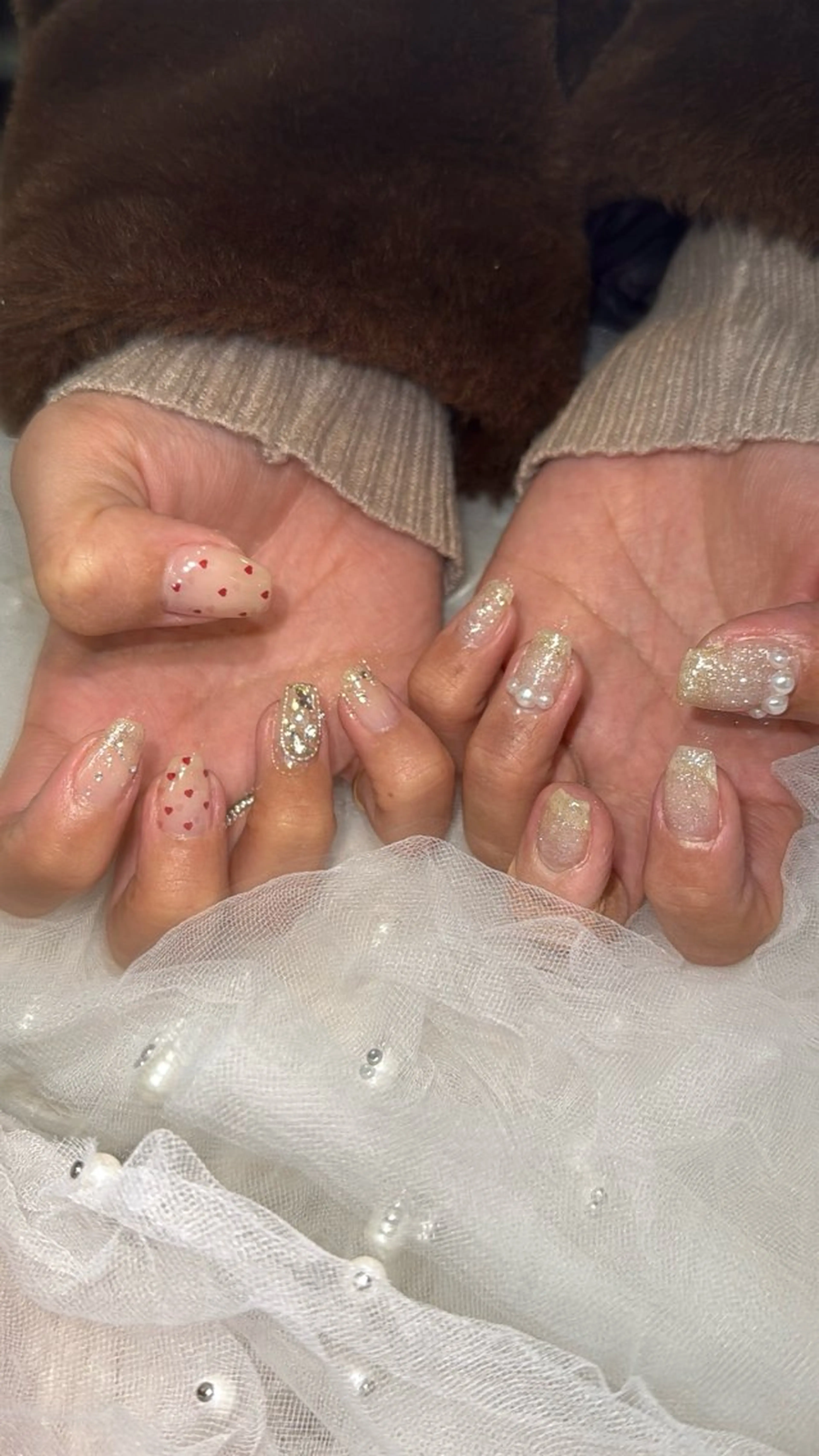 ネイル フラッシュネイル フットネイル フレンチネイル 韓国ネイル マグネットネイル ハンドネイル SAKU  nail[サクネイル]所属・SAKU nail 作島茜のネイルデザイン