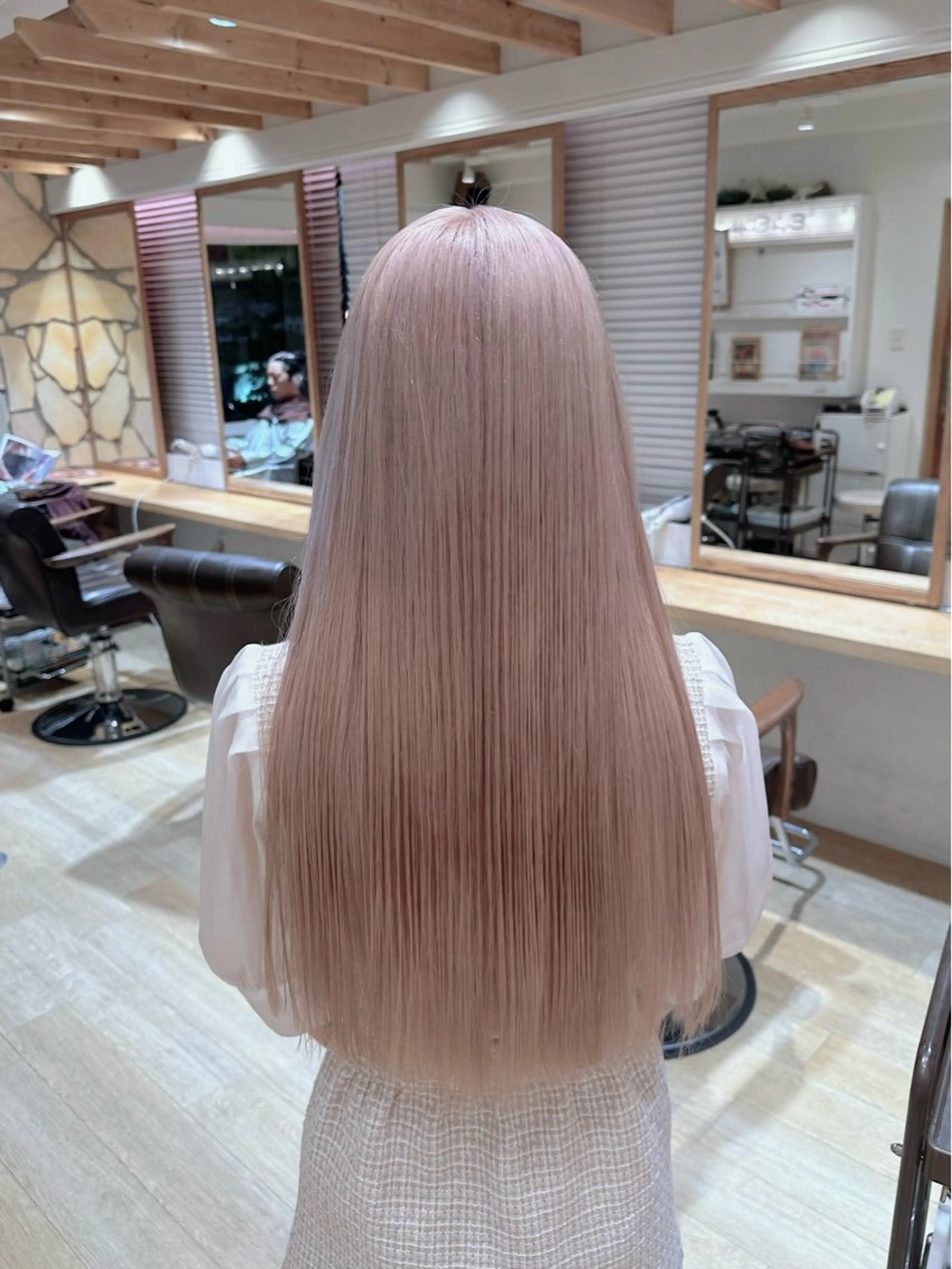 ロング ヘアカラー トリートメント 新宿 木下拓哉のヘアスタイル