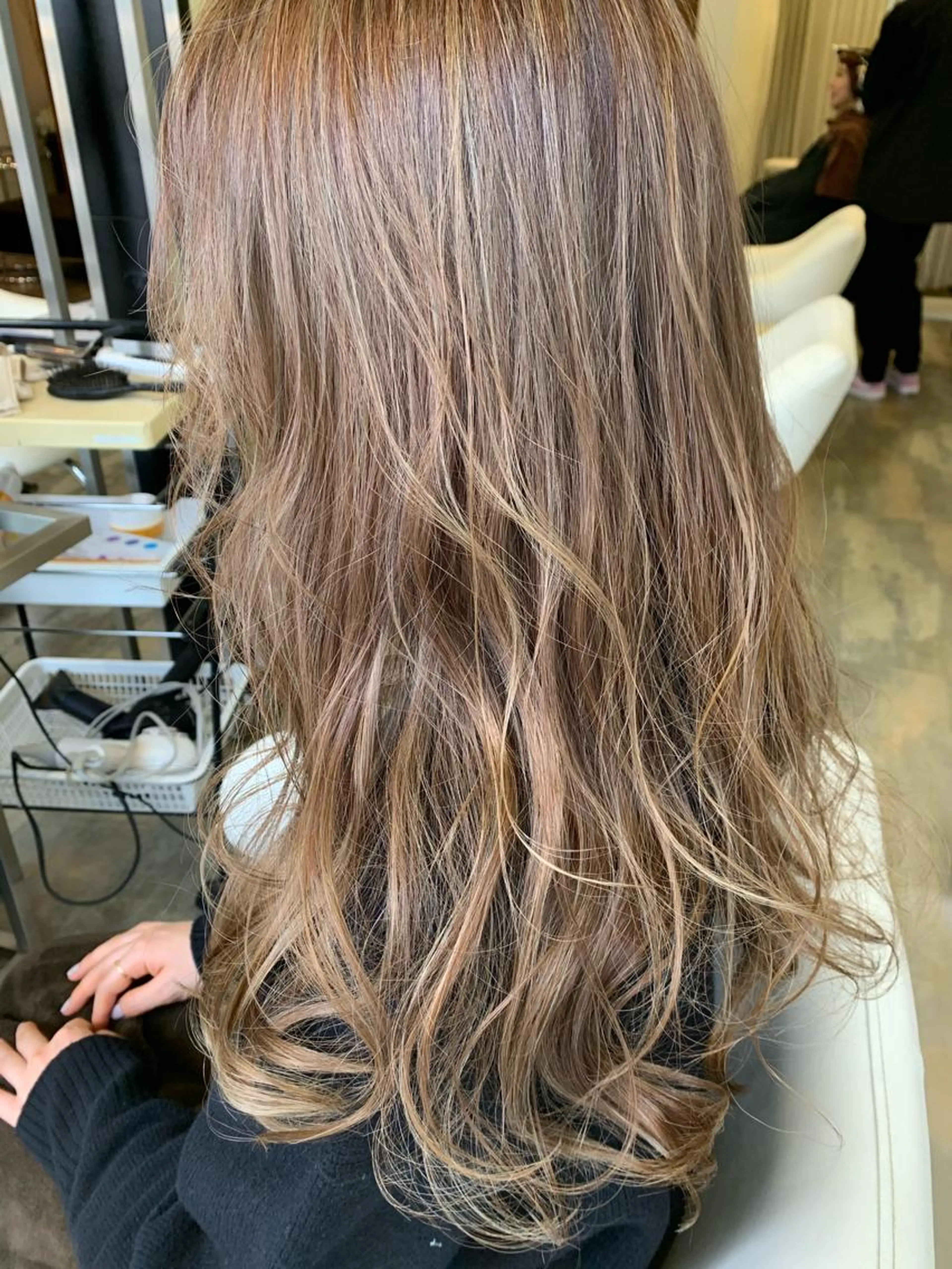 【FIBREPLEXカラー&トリートメント】🩵94%ダメージ補修💙透明感もバッチリ🩵の写真