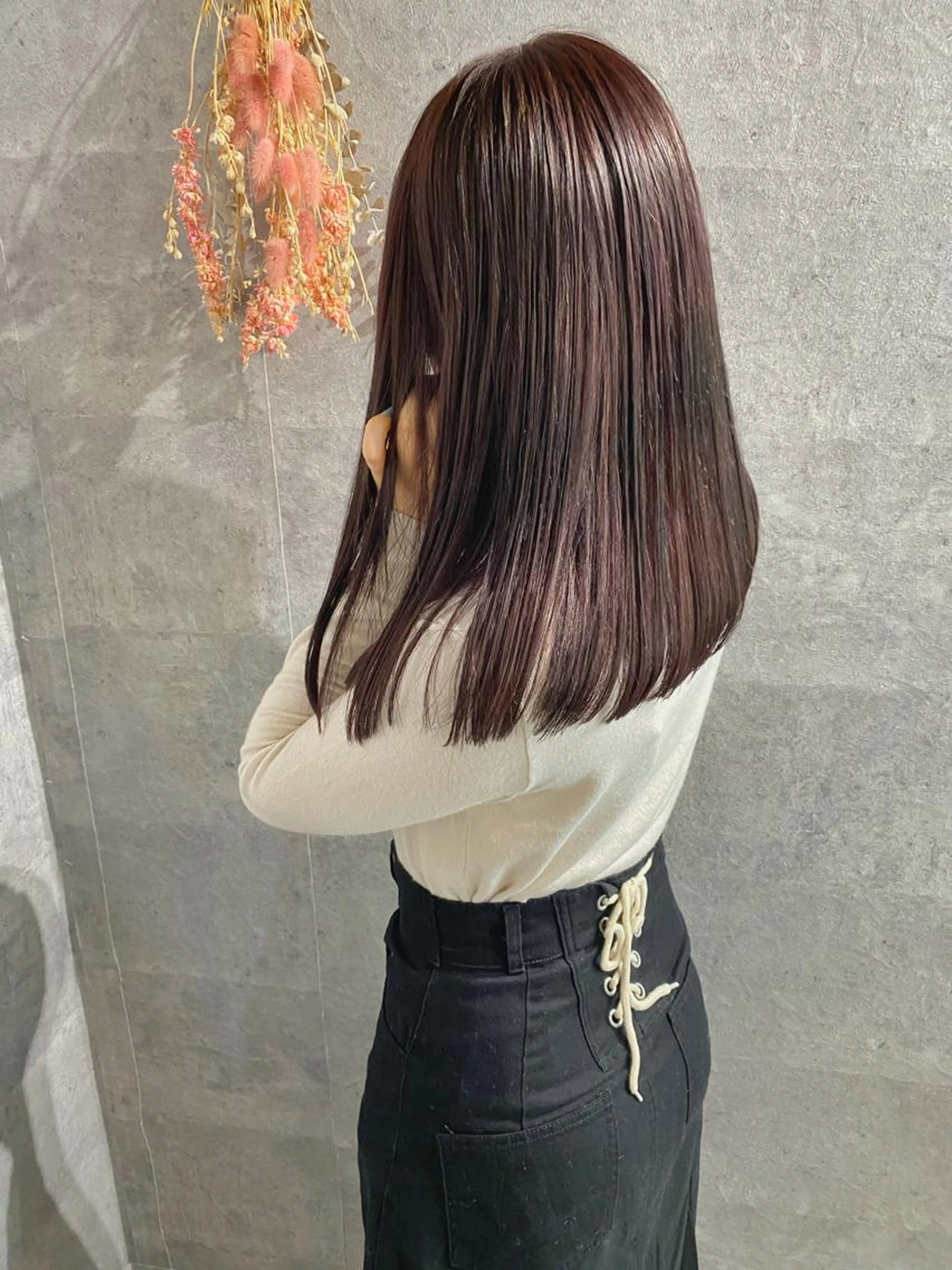 🌳質感重視🌳カット＋ストレートパーマ(縮毛矯正)の写真