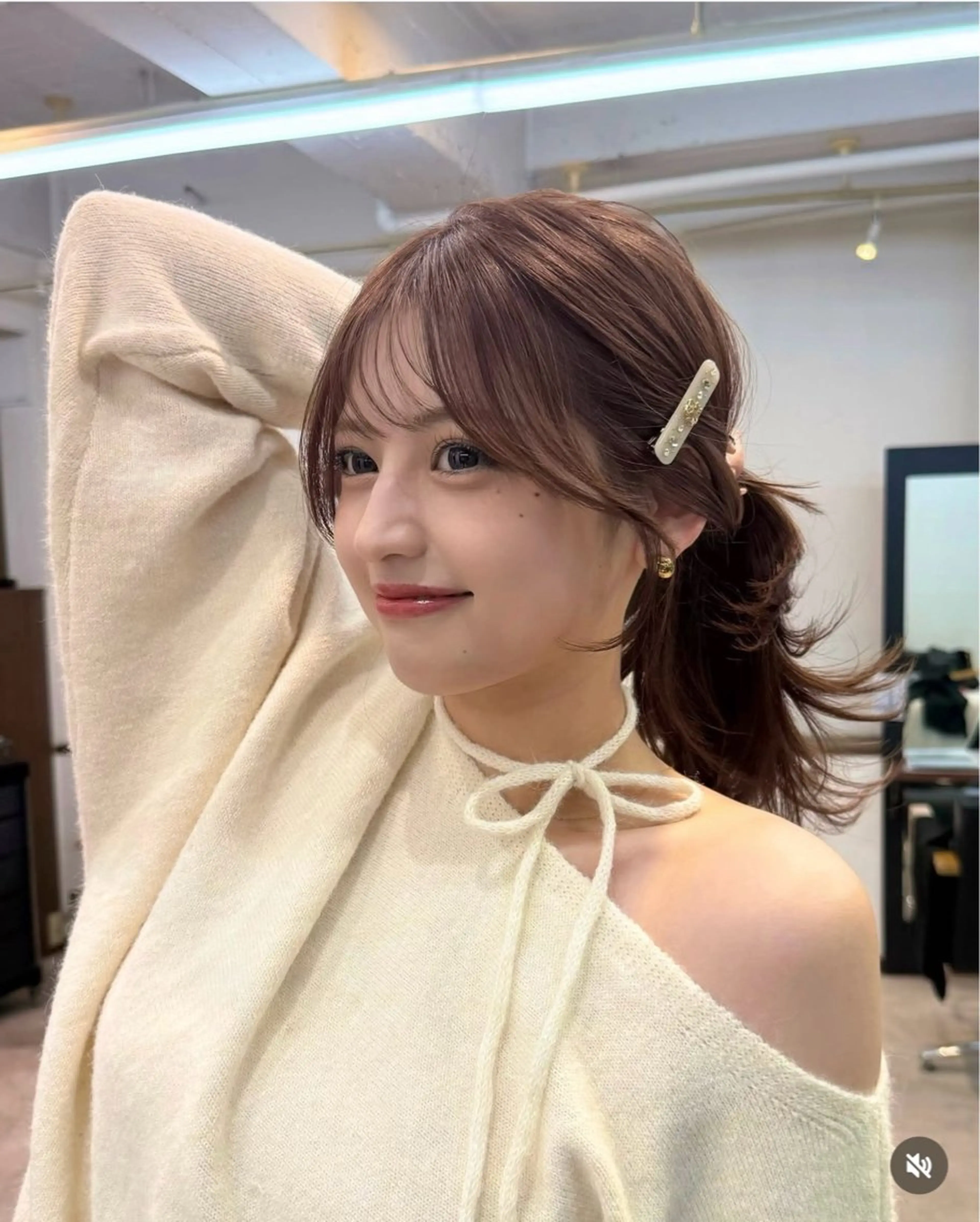 ミディアム View Osaka【ビューオオサカ】所属・みうら しょうのヘアスタイル