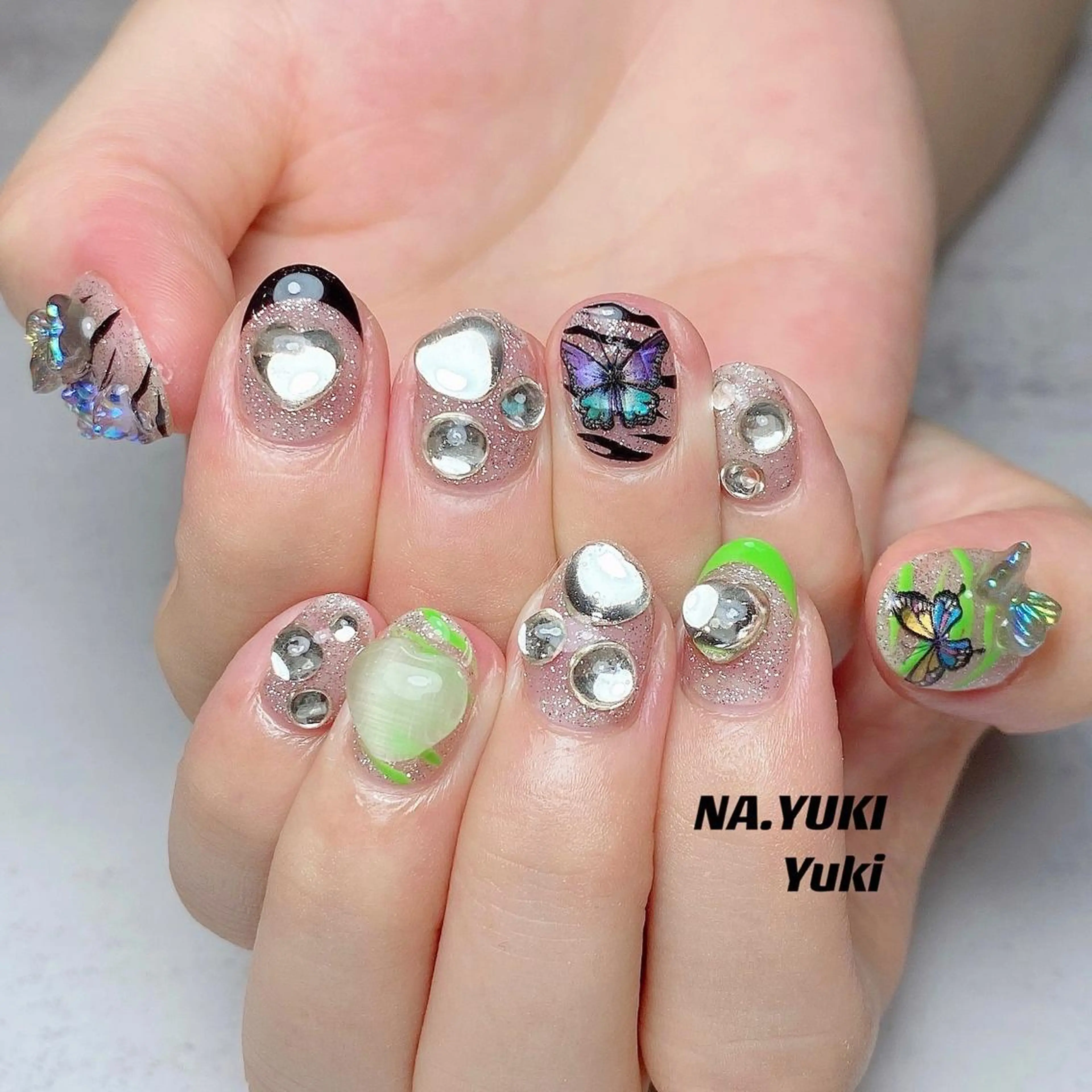 ネイル ハンドネイル ハンドケア ナユキNA.YUKI 池袋店のネイルデザイン