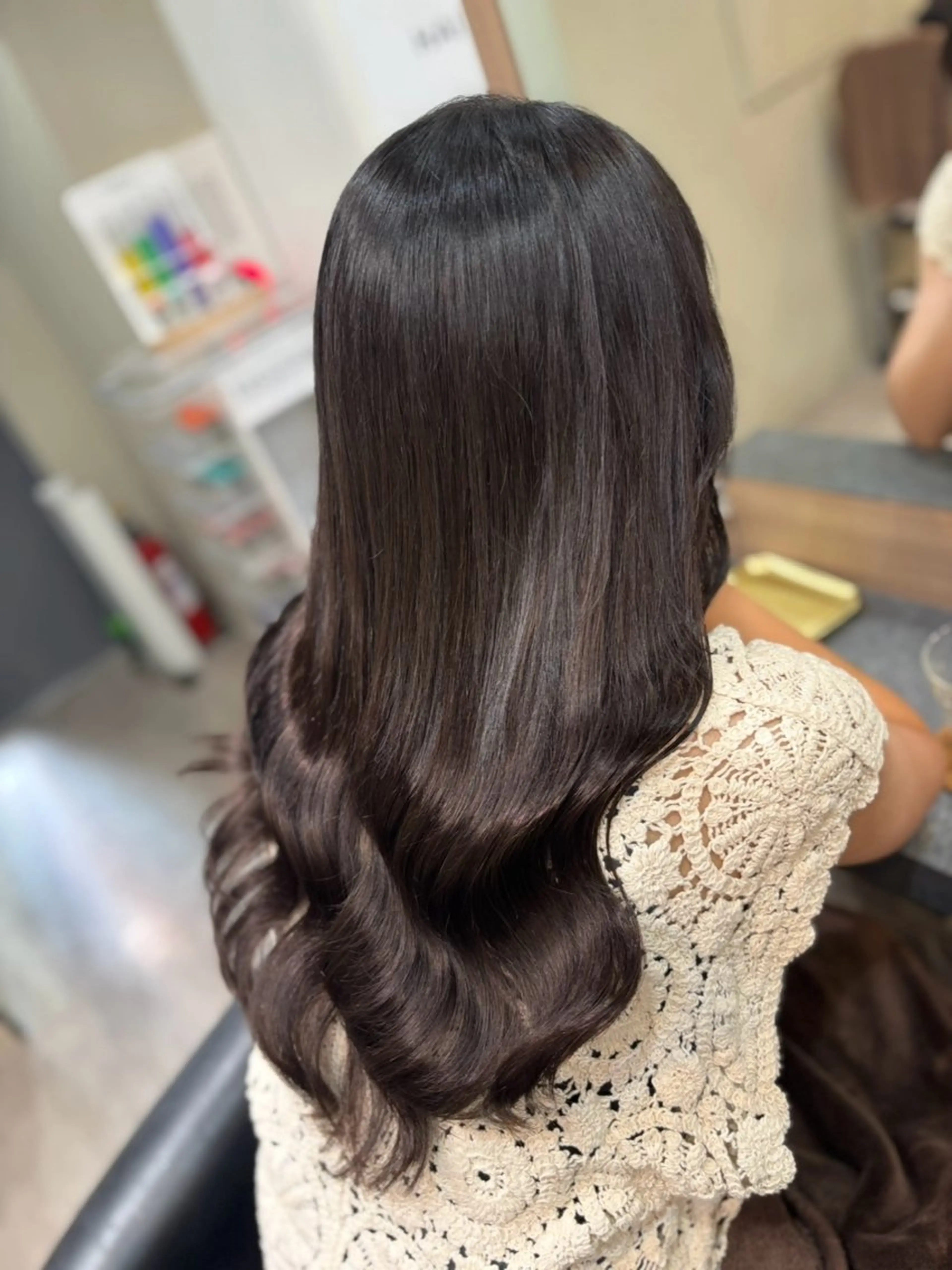 ロング ボブ エクステ ロング エクステ 横浜/エクステ特化× 艶カラー/あいかのヘアスタイル