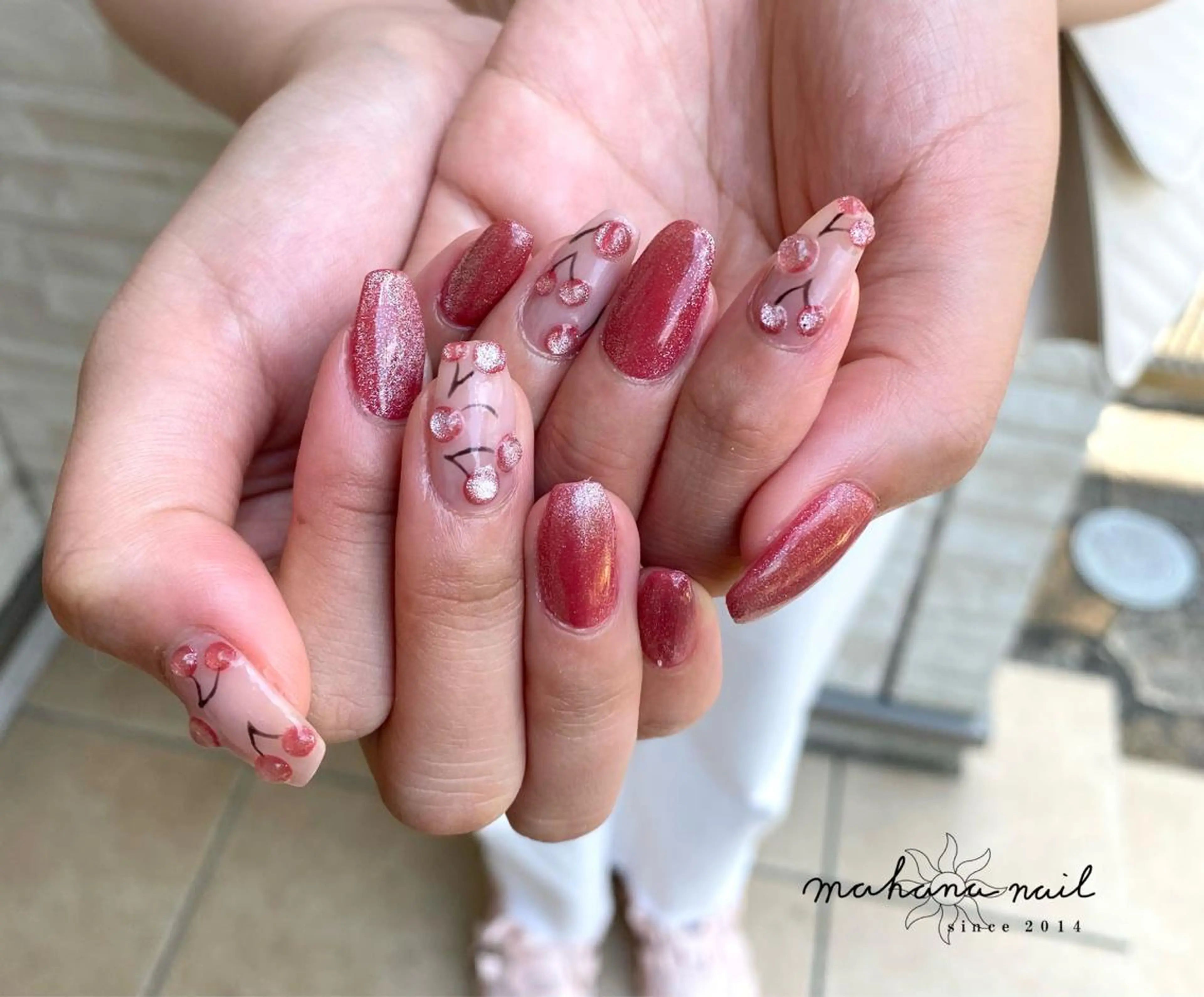 ネイル 持ち込み mahana nailのネイルデザイン