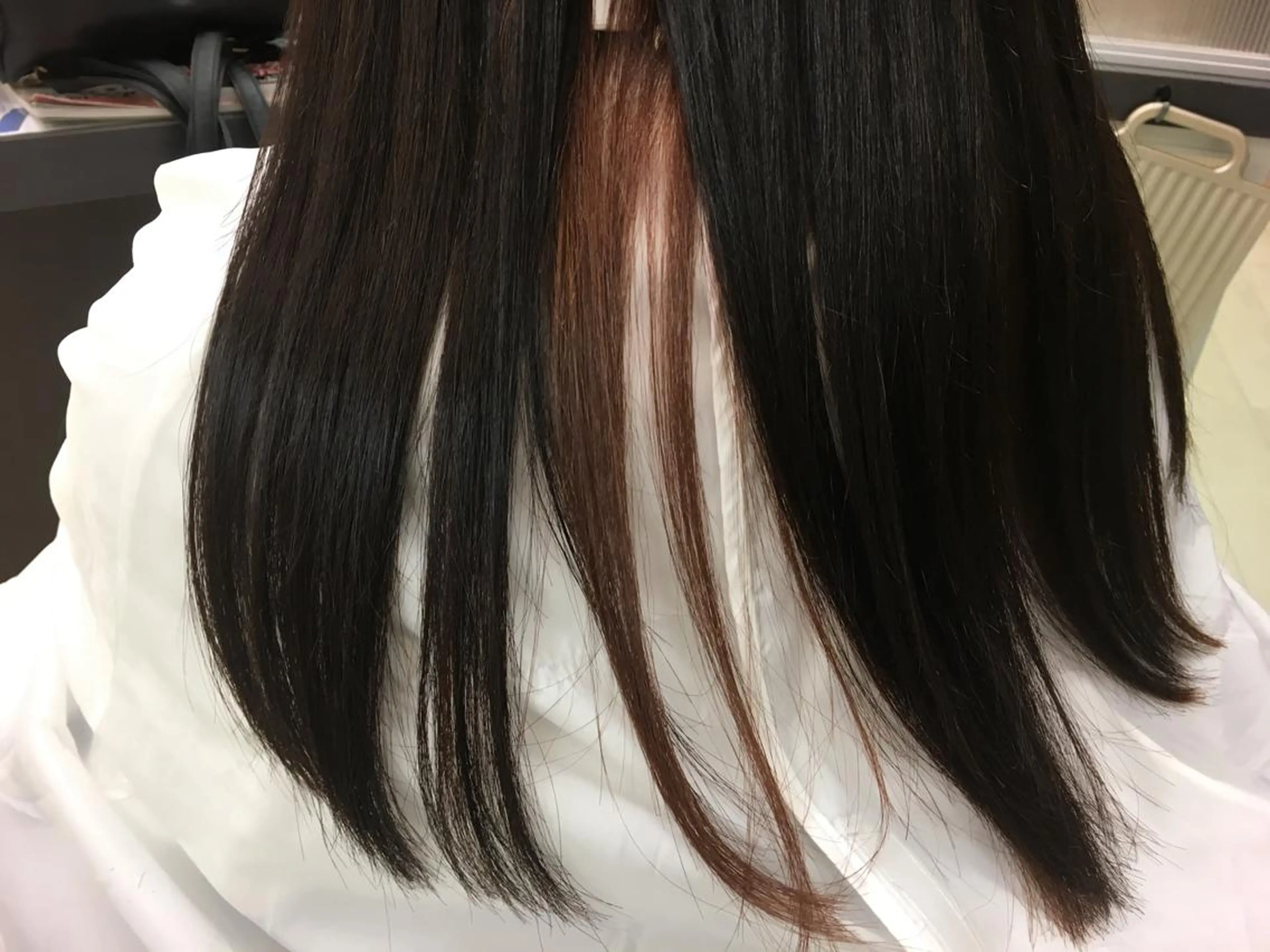 ロング カラー ブラウンカラー インナーカラー ピンクカラー ピンクブラウン Kaede .のヘアスタイル