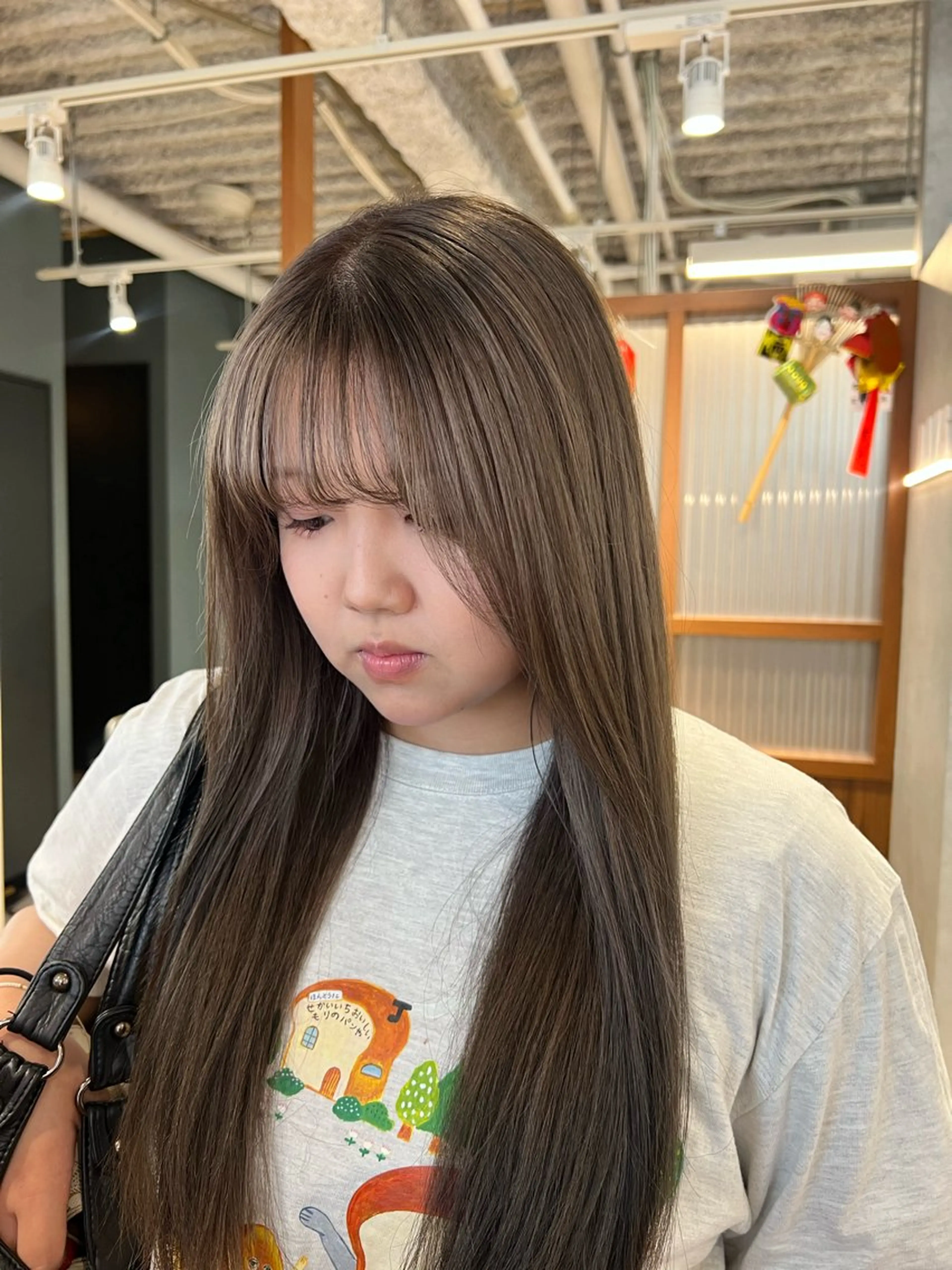 カラー カット ヘアカラー トリートメント 🎀 夏秋🎀のヘアスタイル