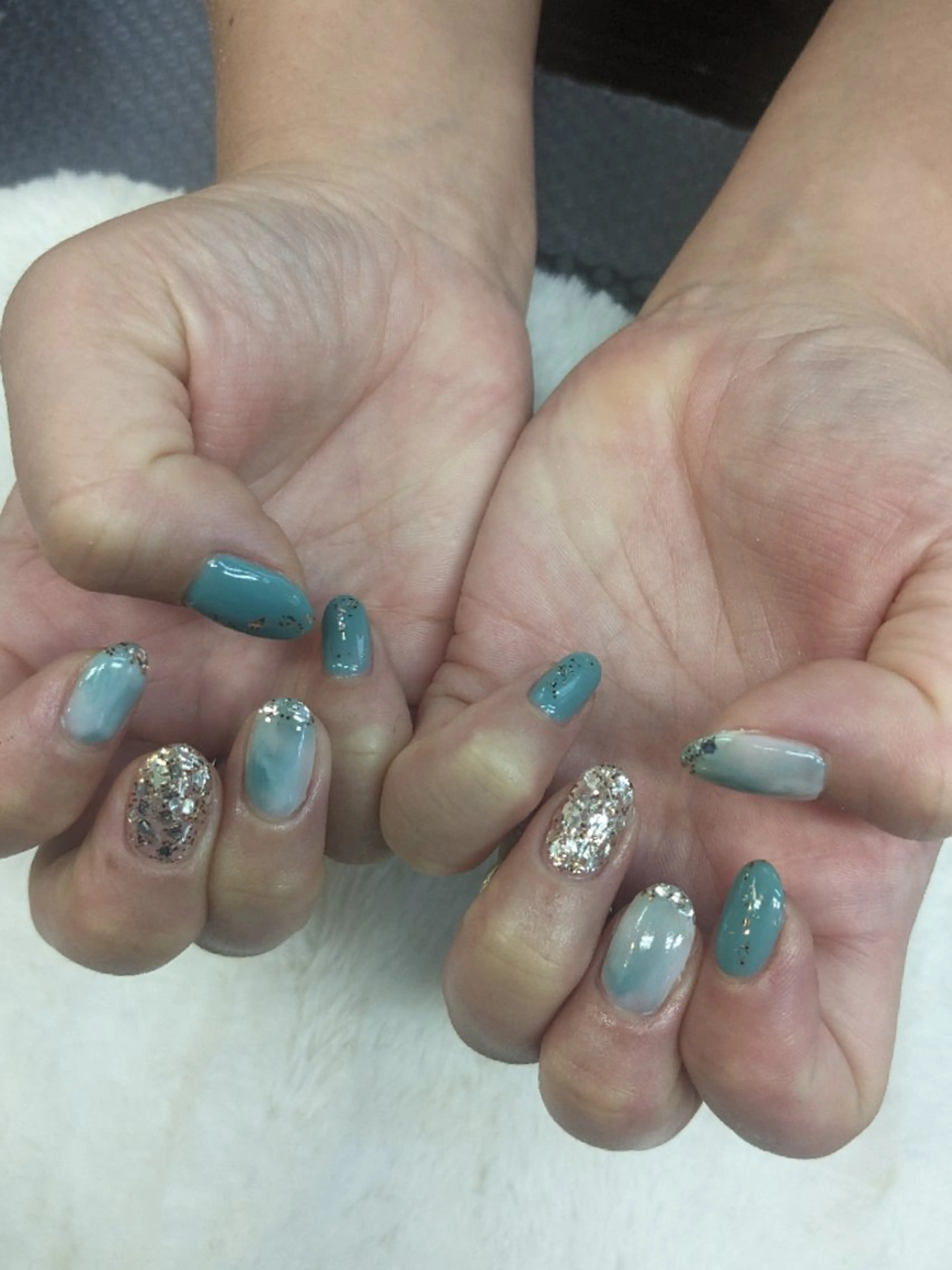 ネイル sanjo 🧸yuki🤎のネイルデザイン