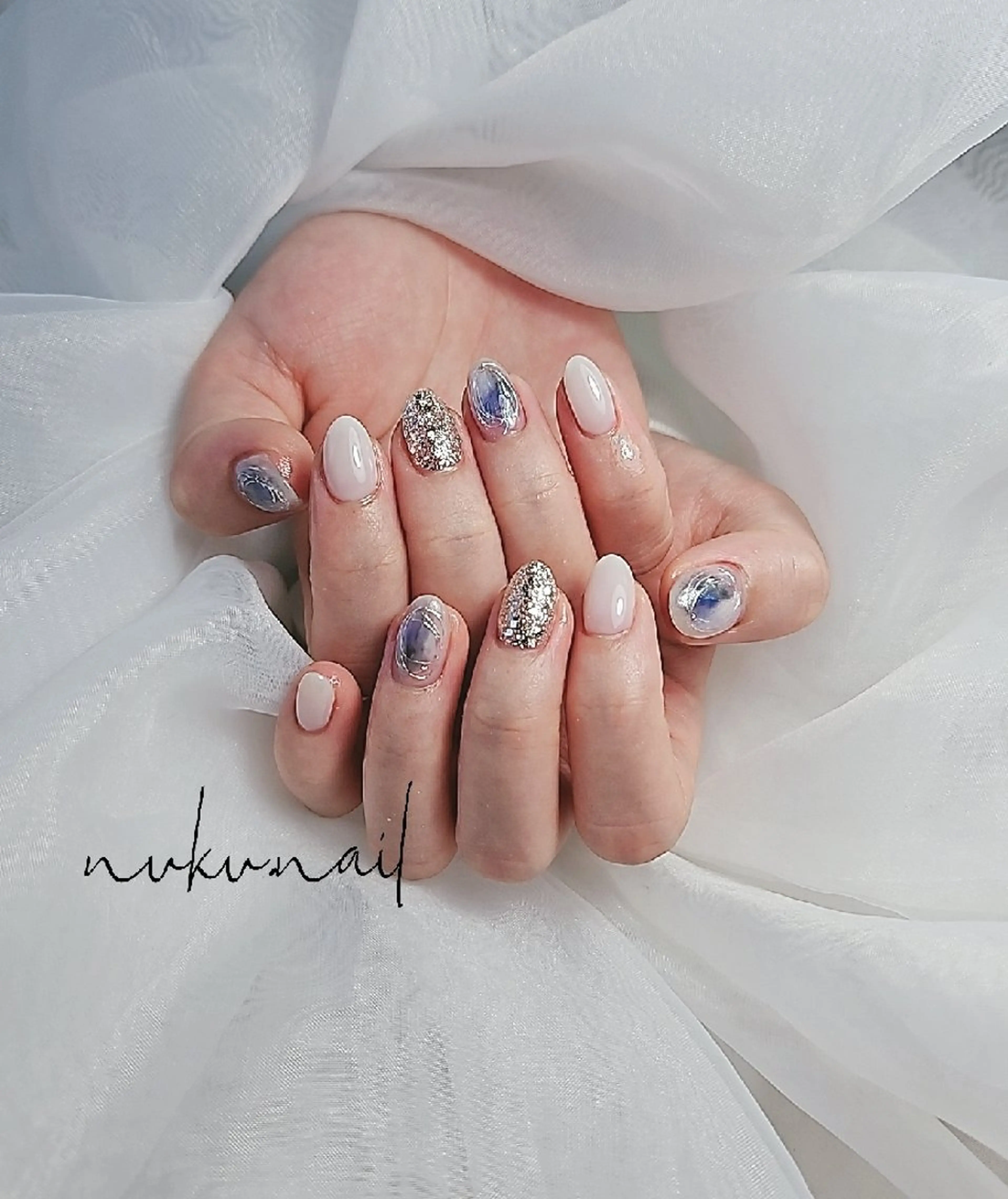 ネイル シンプルネイル nuku.nail 　namiのネイルデザイン