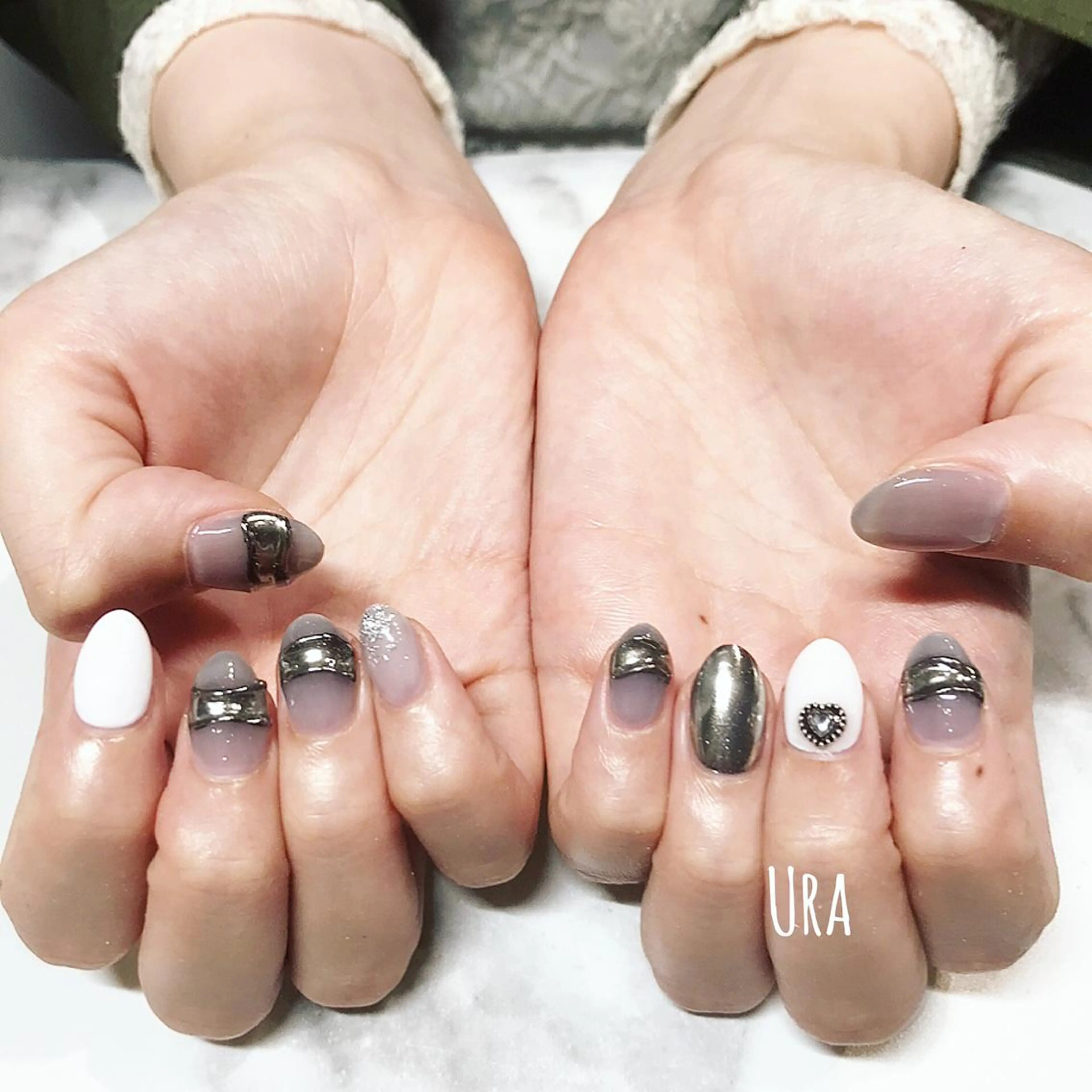 ネイル ハンドネイル UrakoNail 《nail》のネイルデザイン