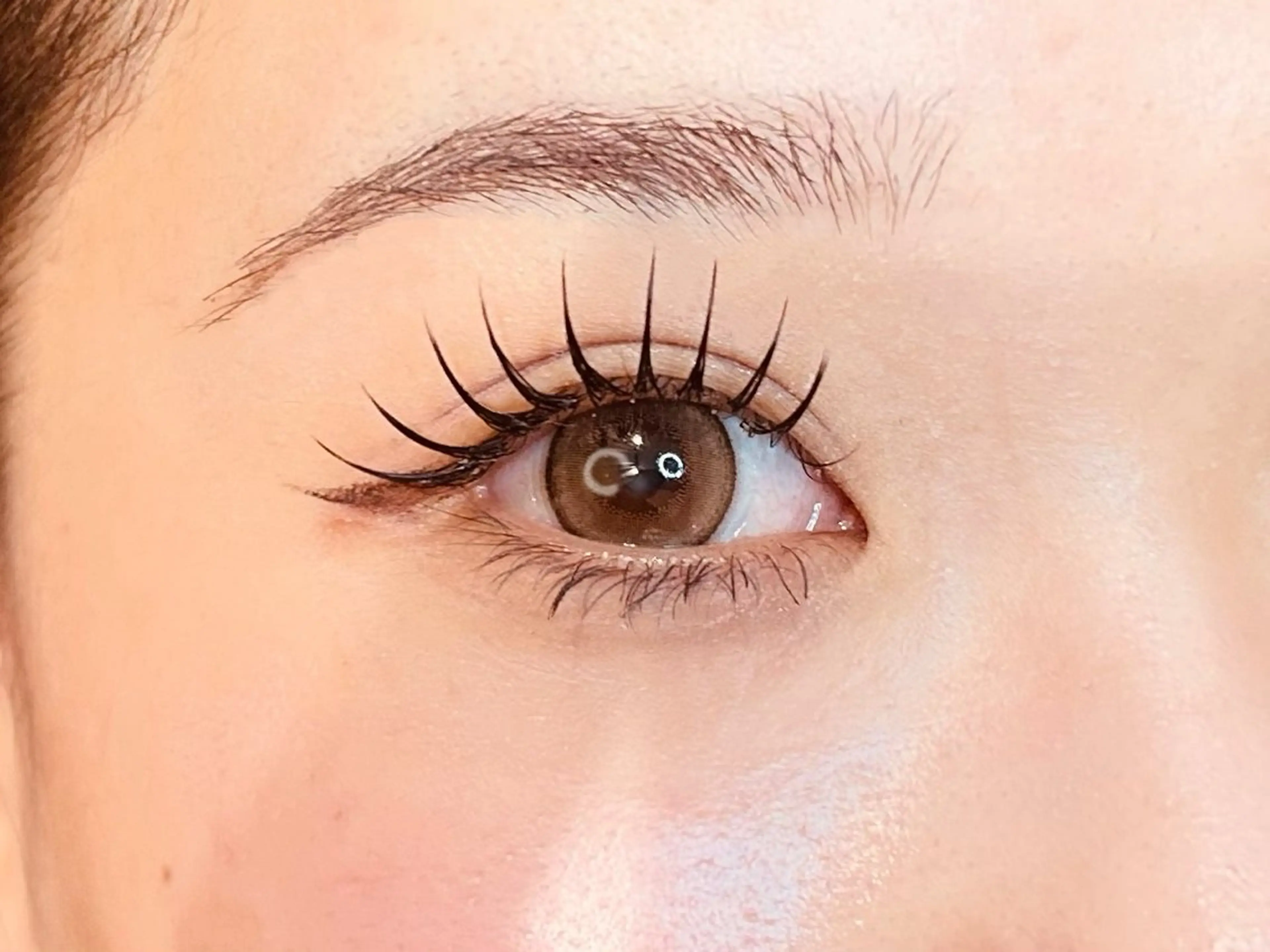 🫧LED＋フラットラッシュ80本🫧＋アイシャンプー＋コーティング(束感仕上げ可)の写真