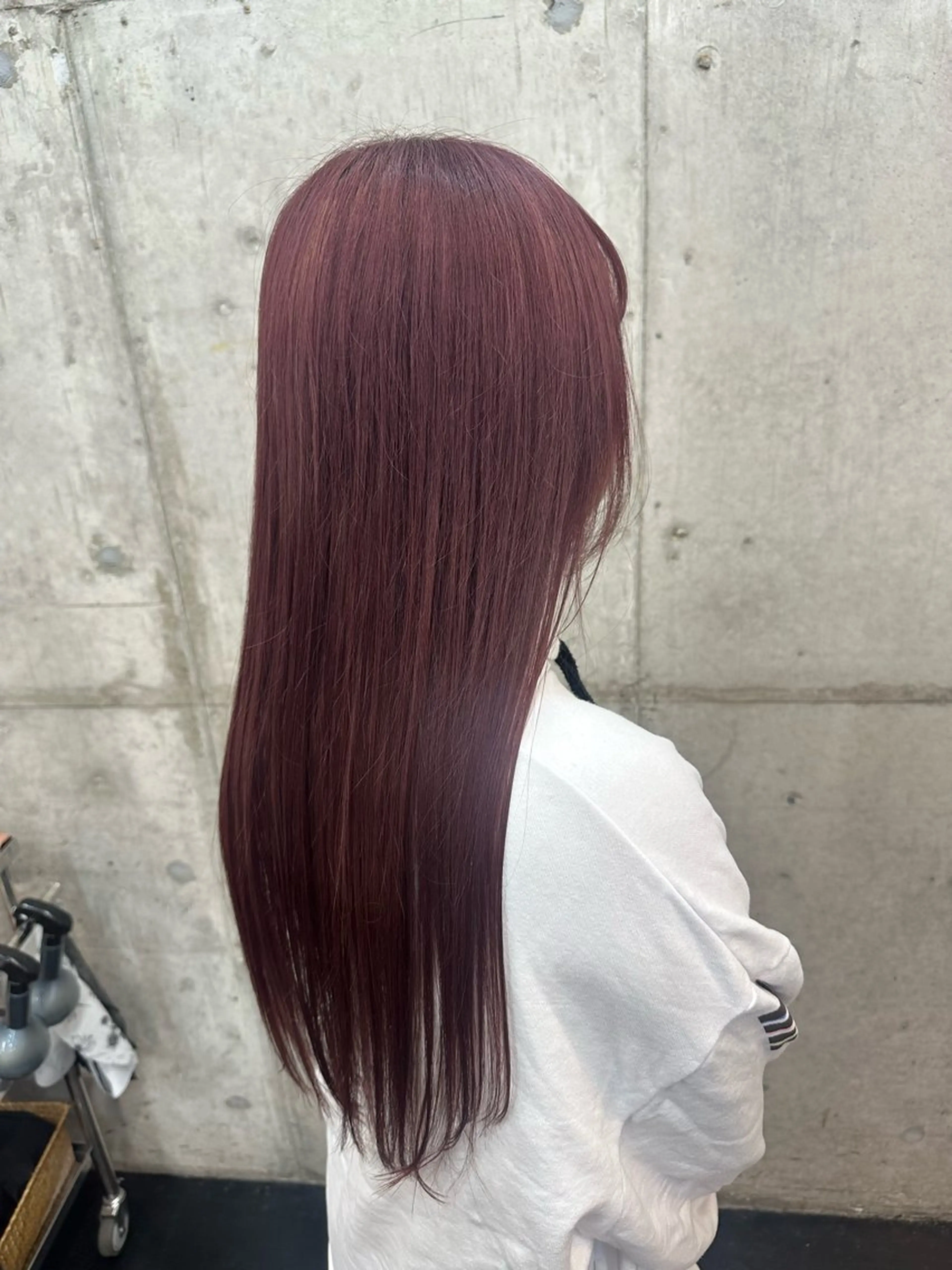 ロング カラー 保井 実奈美のヘアスタイル