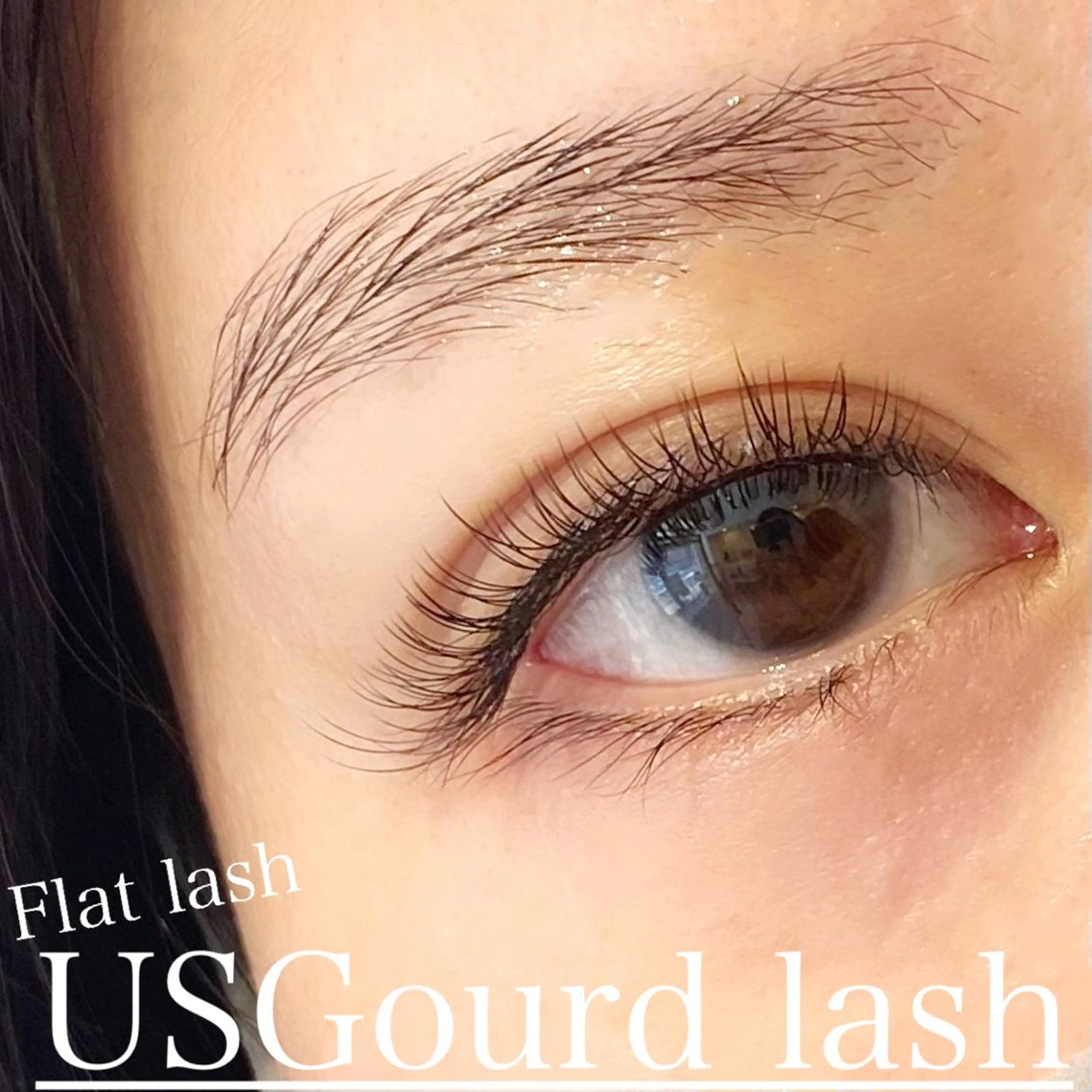 マツエク・マツパ フラットラッシュ eyelash Swellaのマツエク・マツパデザイン