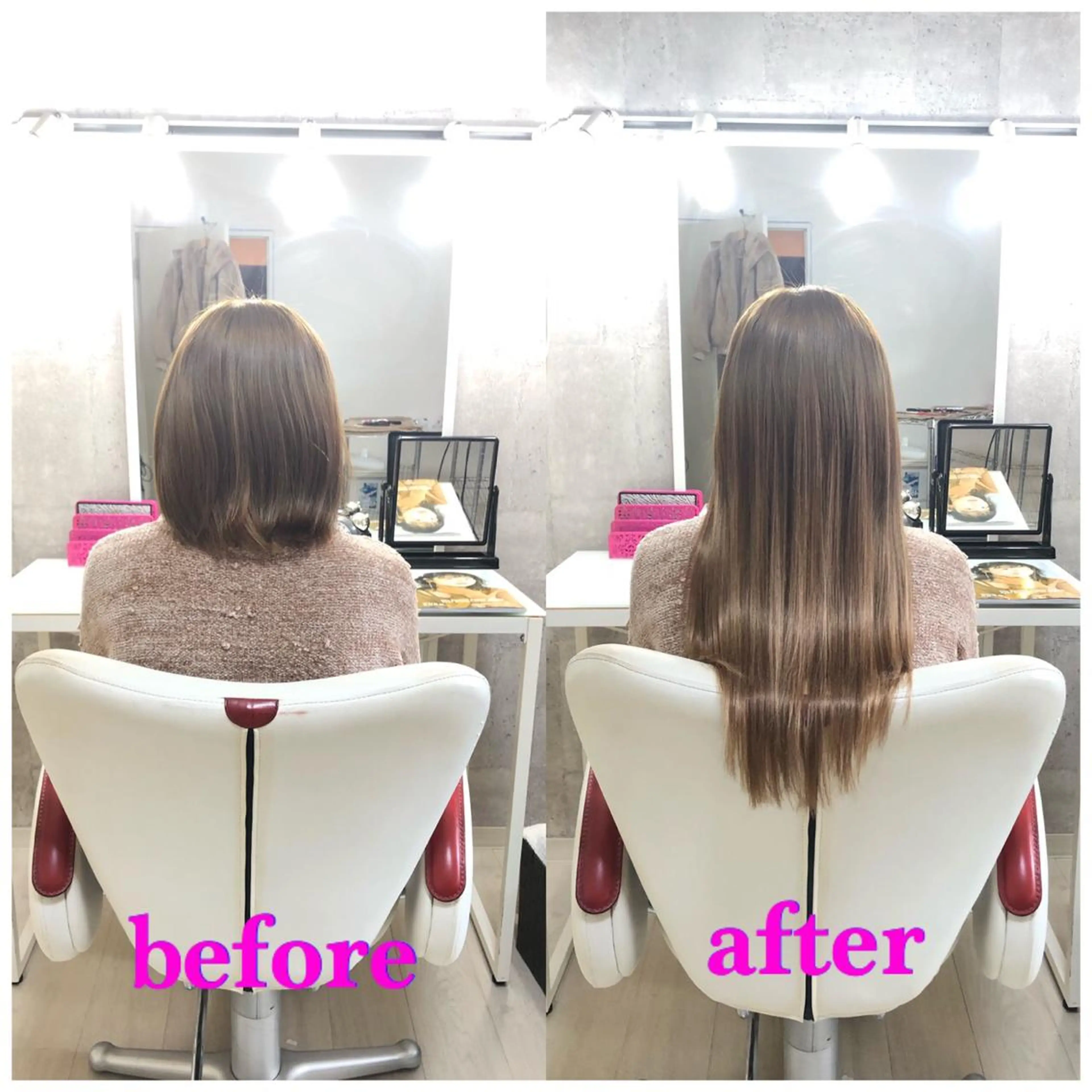 ロング エクステ 🌸ドレスアップ 心斎橋店🌸のヘアスタイル