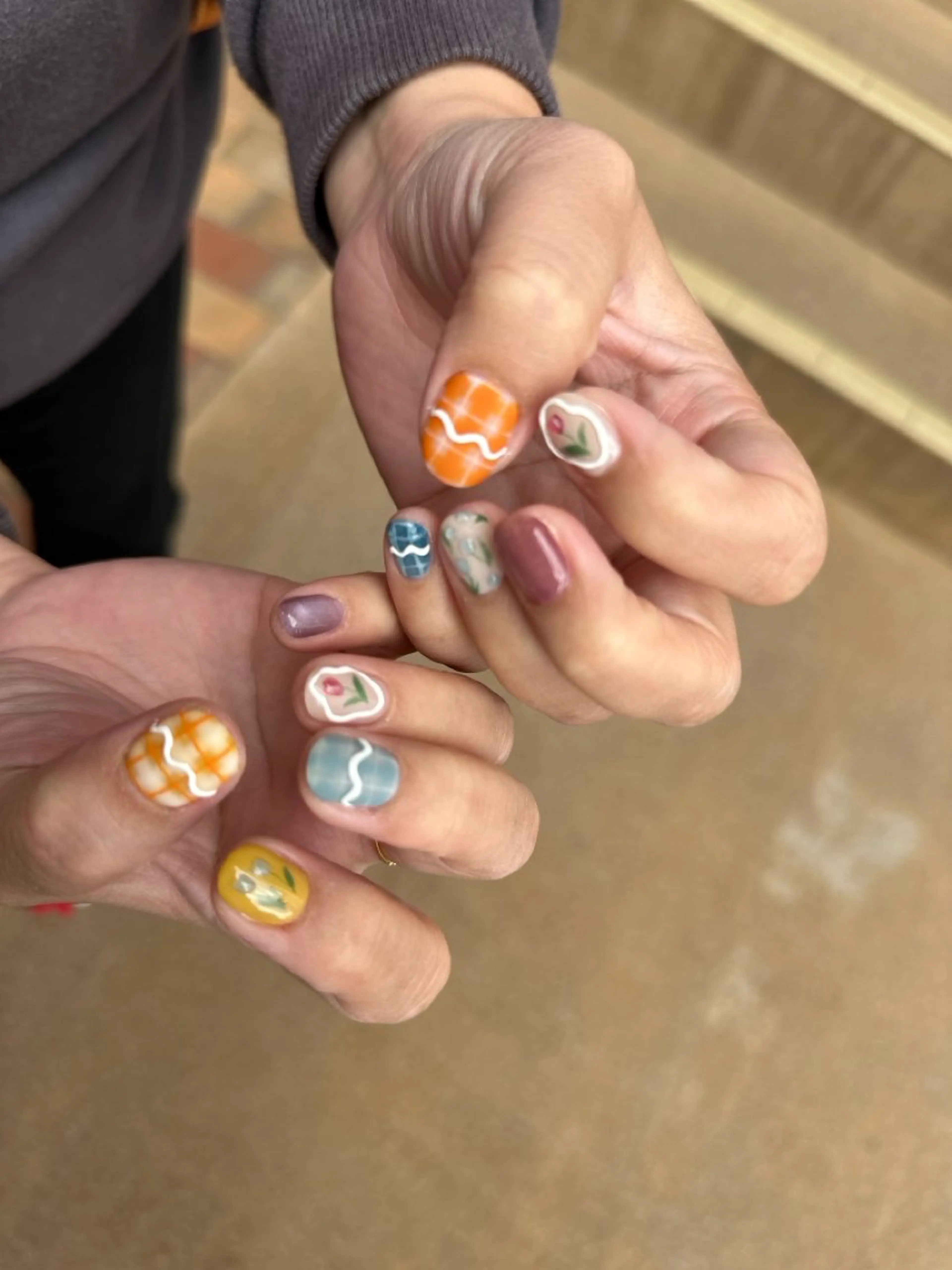 ネイル ハンドネイル nailsalon ∞ ﾐｶﾅﾙ ∞のネイルデザイン