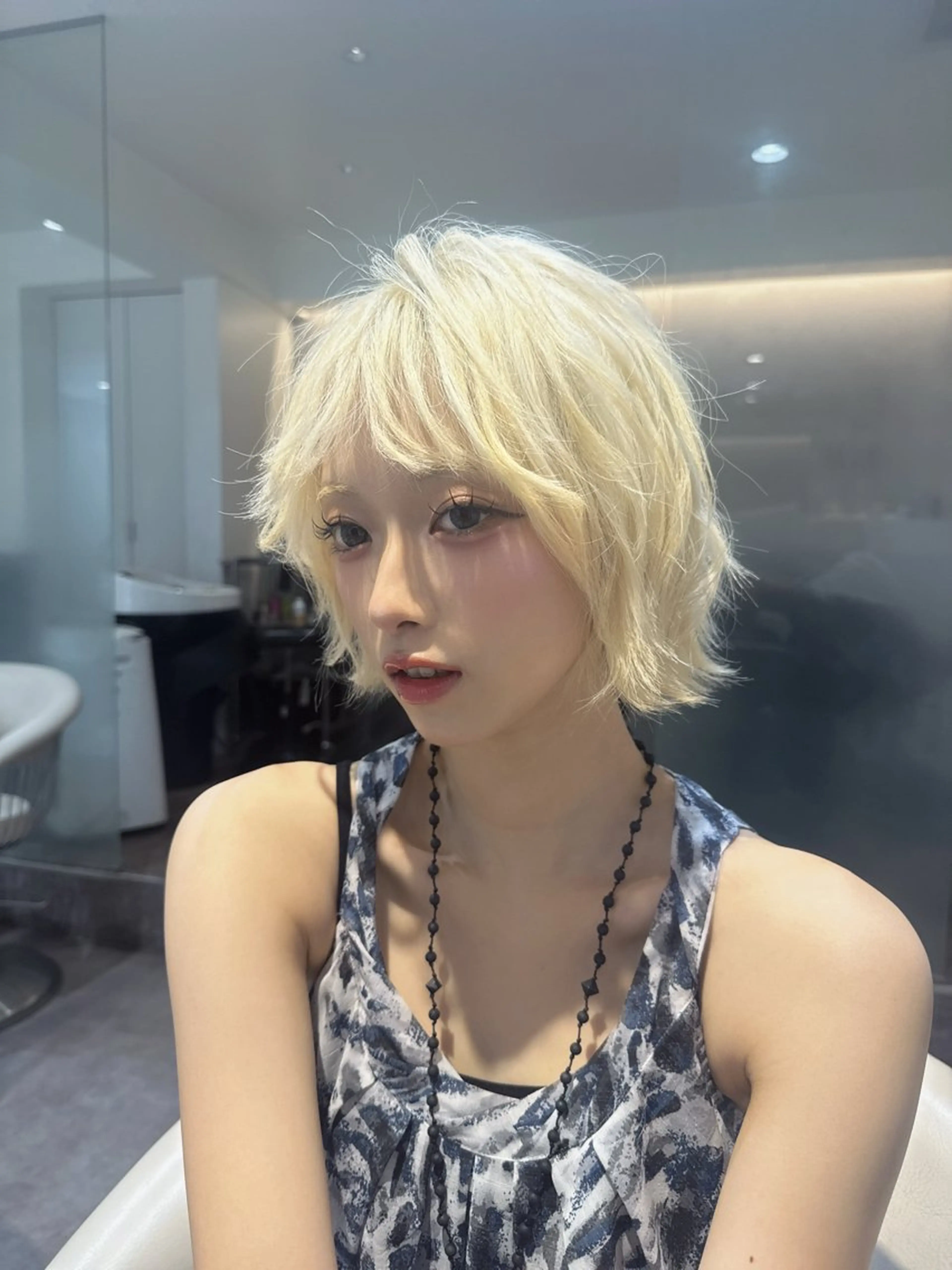 ショート カラー ベージュカラー ブリーチ ケアブリーチ 透明感カラー ダブルカラー カット ヘアカラー 💎透明感カラー特化 💎TAISEIのヘアスタイル