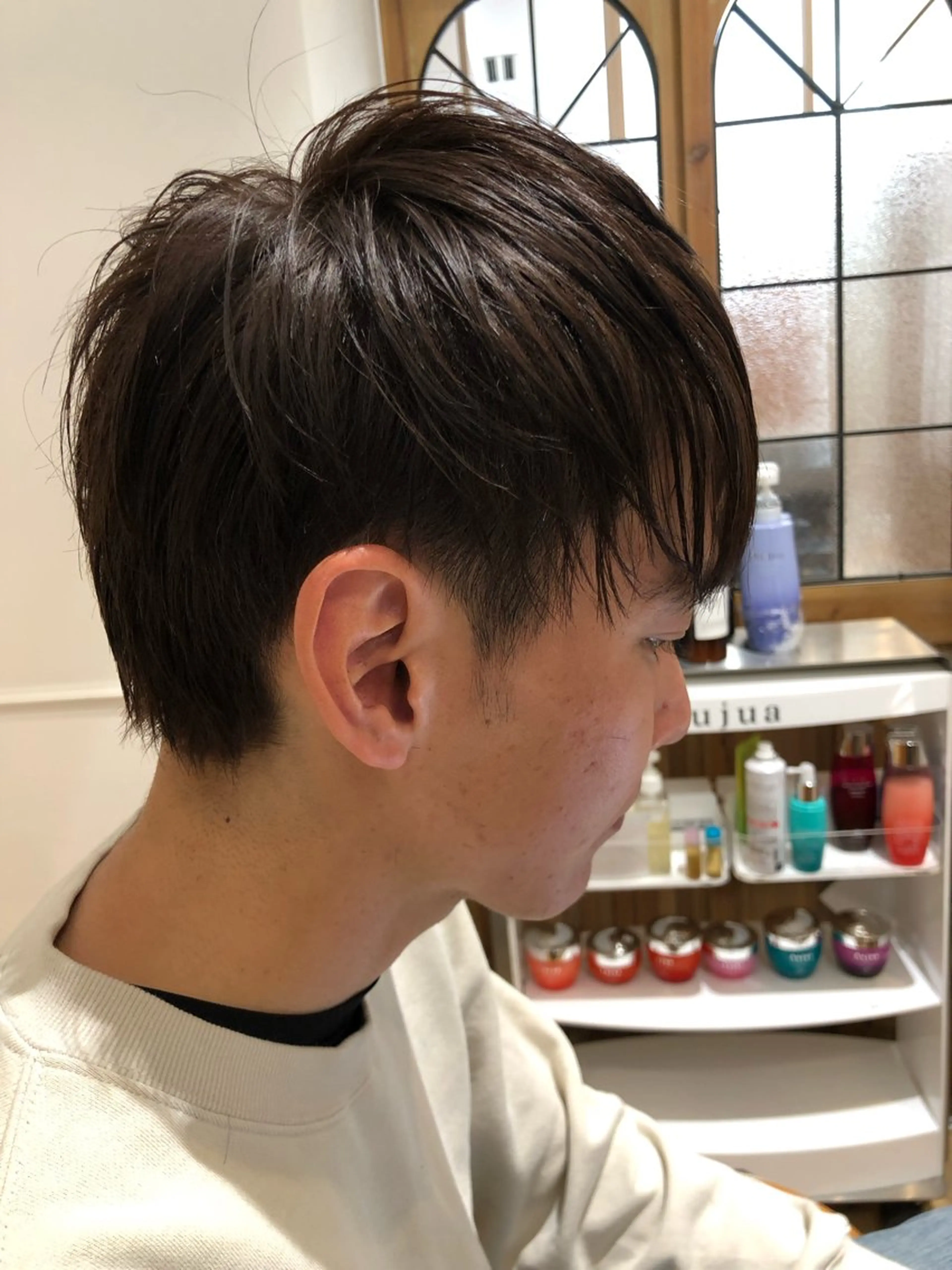 ショート カラー 【大人髪】men's パーマ/潤艶髪のヘアスタイル