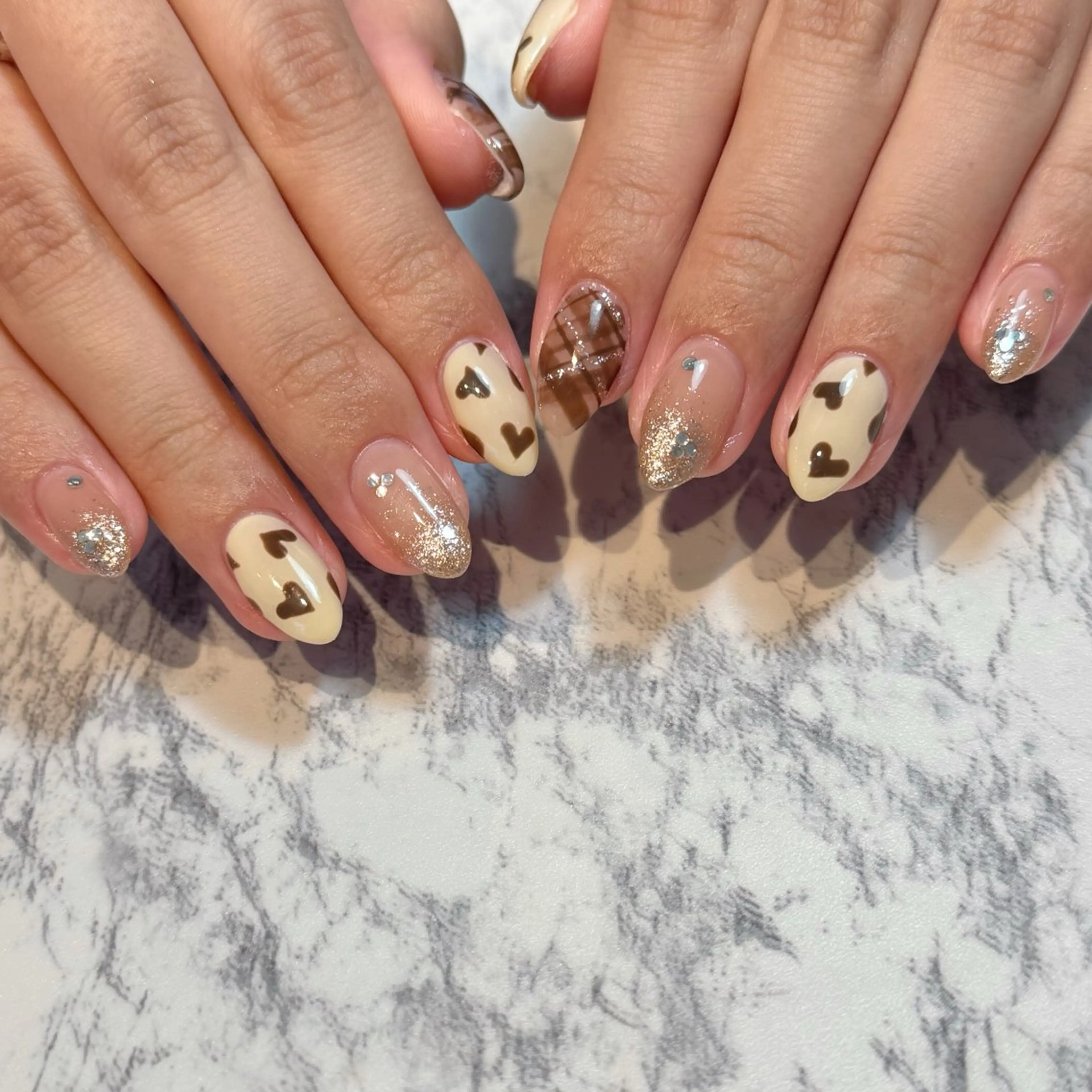 ネイル ハンドネイル brodia nails m_riのネイルデザイン