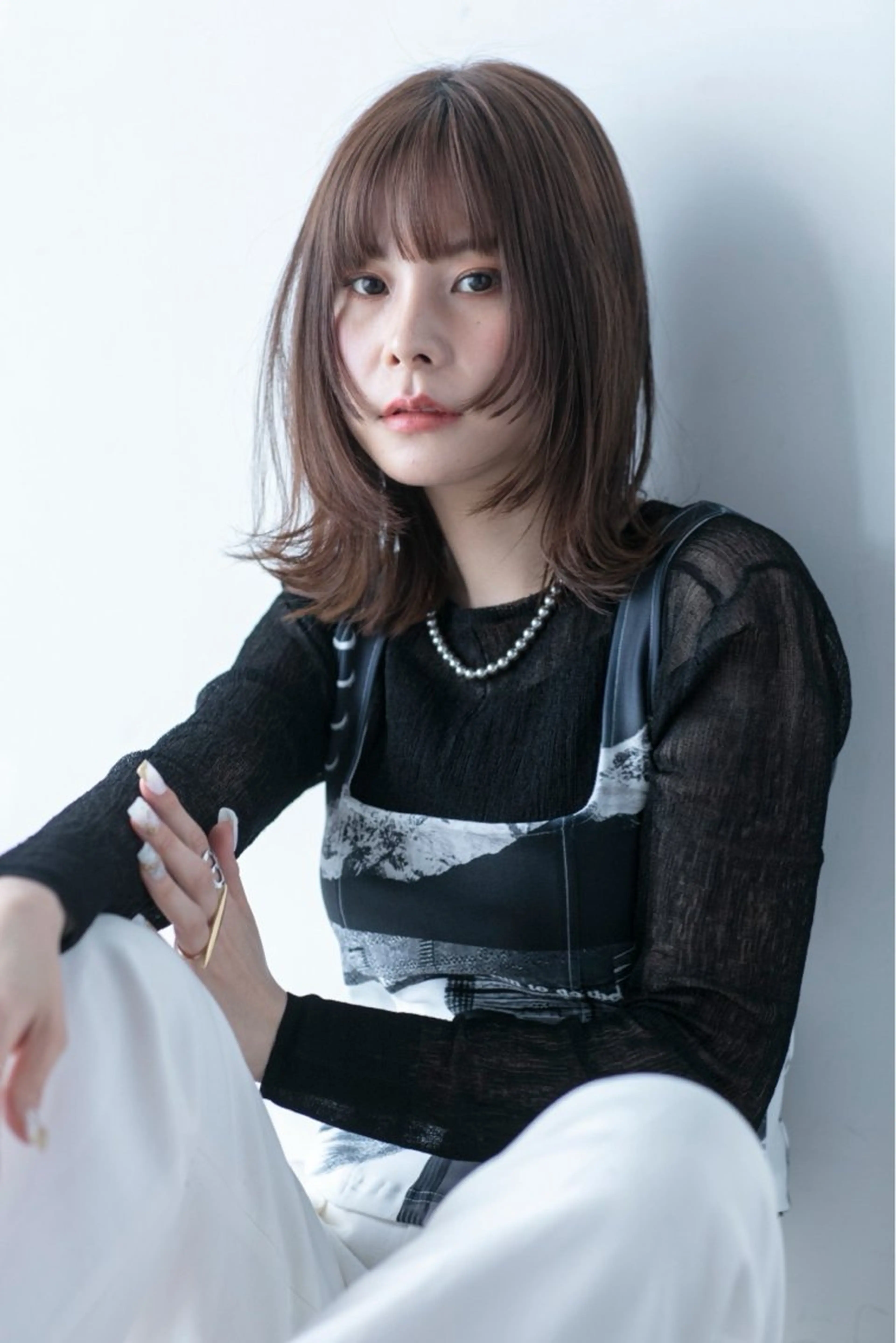 ミディアム 近藤 大誠のヘアスタイル