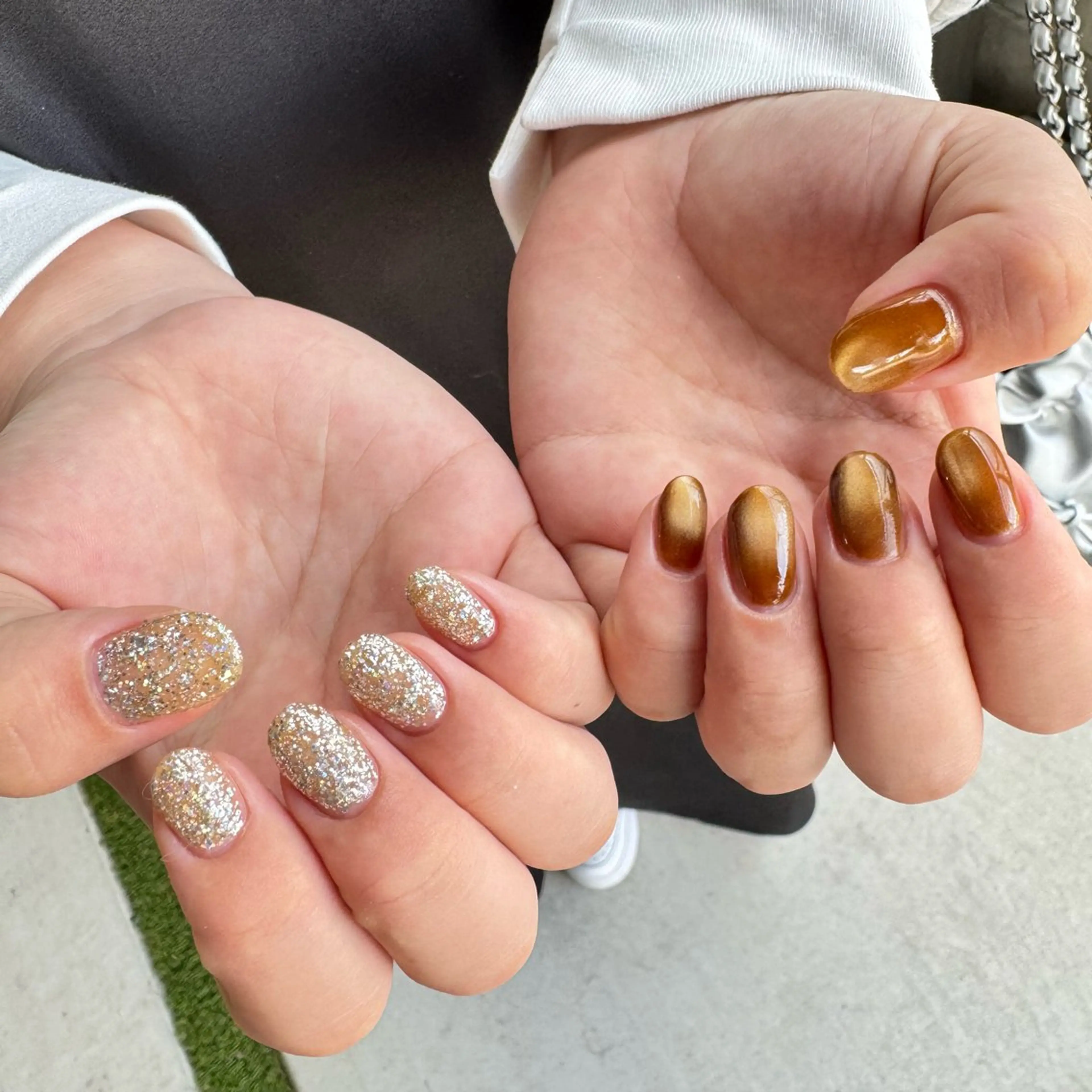 ネイル フラッシュネイル マグネットネイル ワンカラーネイル MATATABI. kumiのネイルデザイン