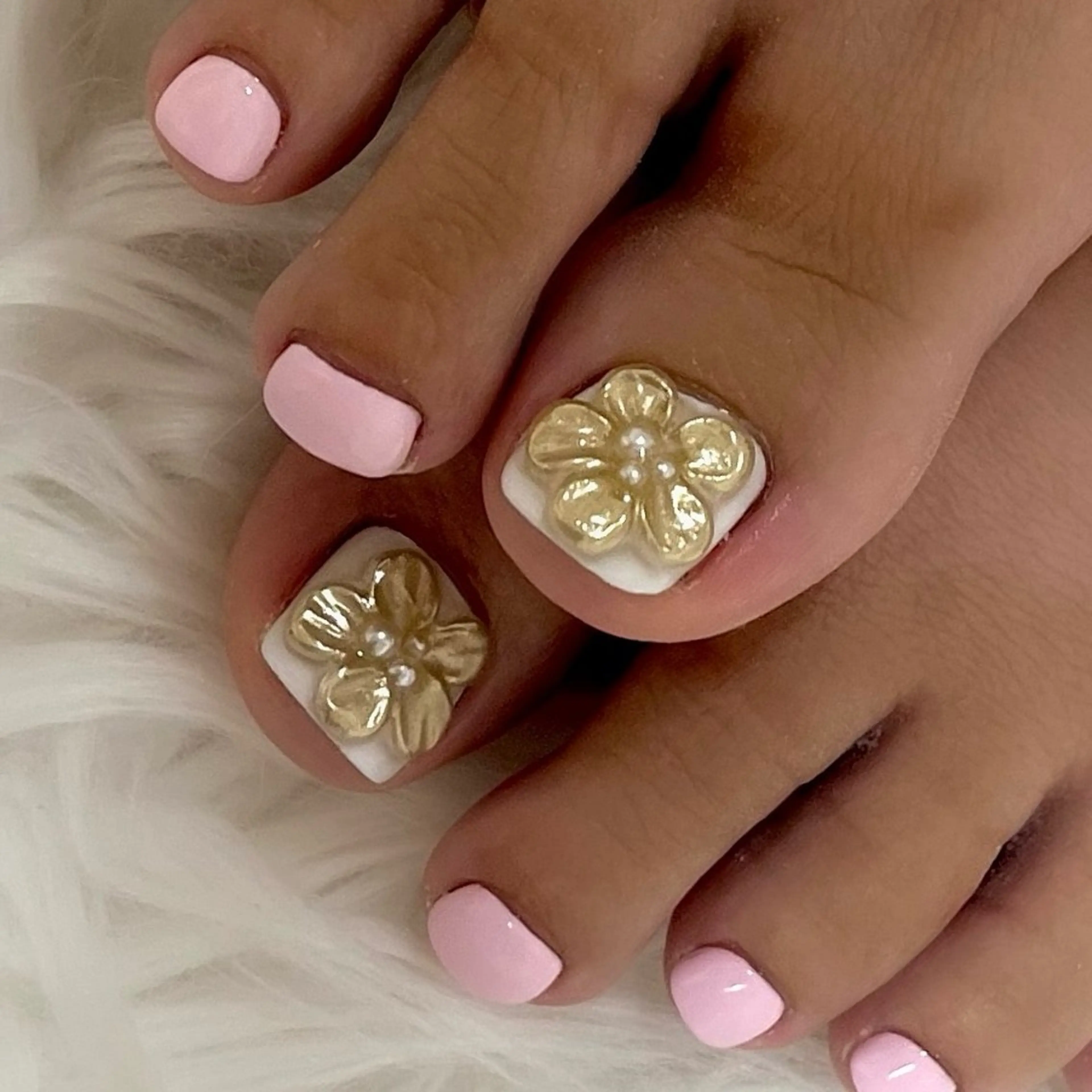 ネイル ハンドネイル フットネイル Daisy nail reikaのネイルデザイン