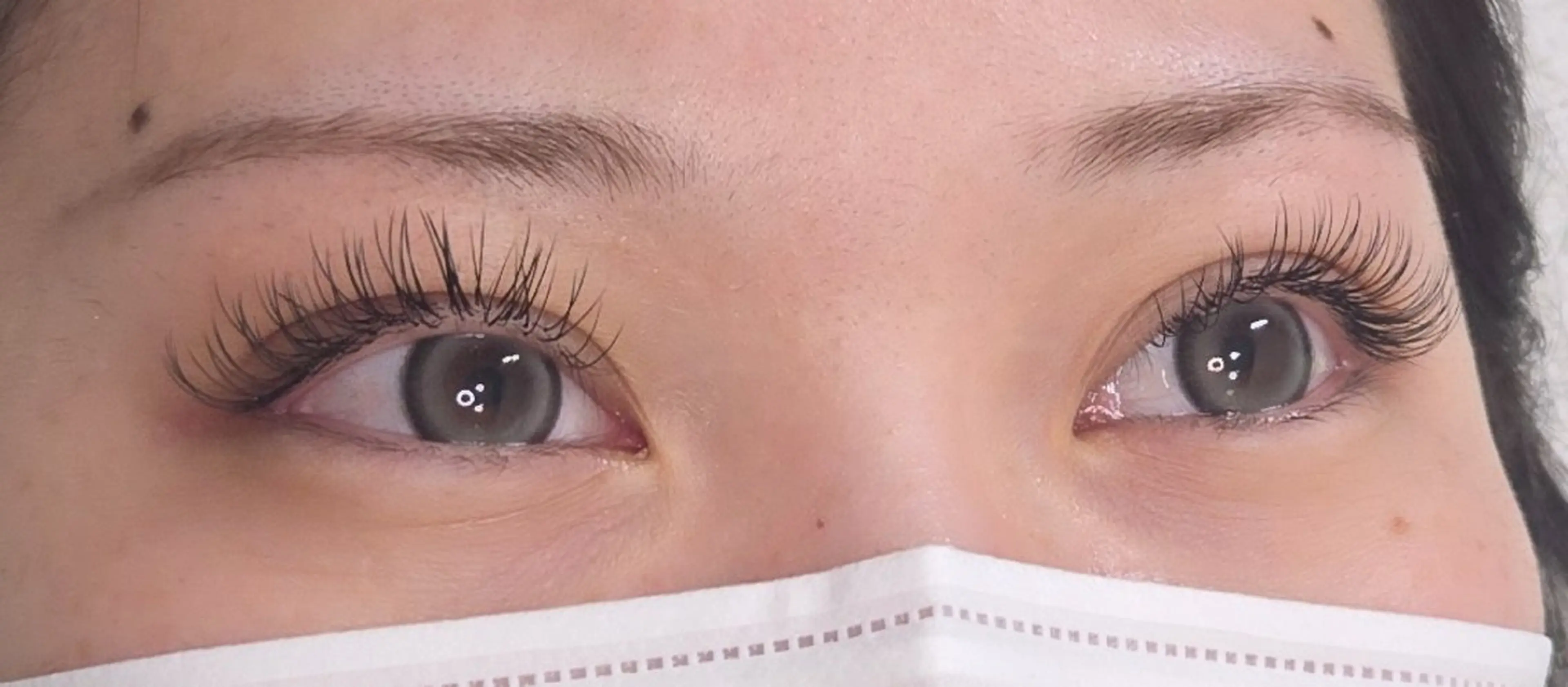 マツエク・マツパ Dカール フラットラッシュ マツエク Vine eyelashのマツエク・マツパデザイン