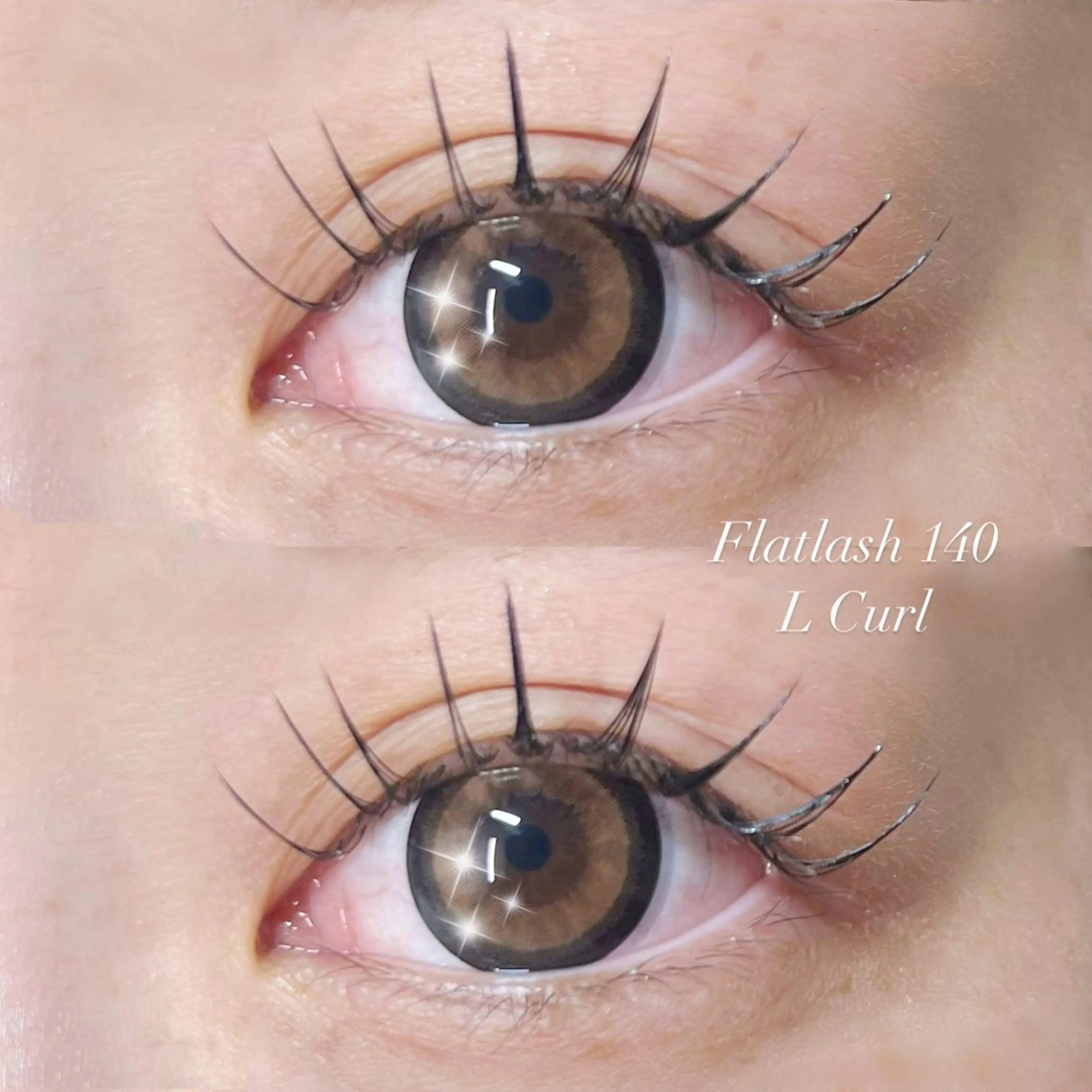 ⟡.·*. フラットラッシュマツエク[120本] オフ無料 ＋美容コーティング付き🪄🫧の写真