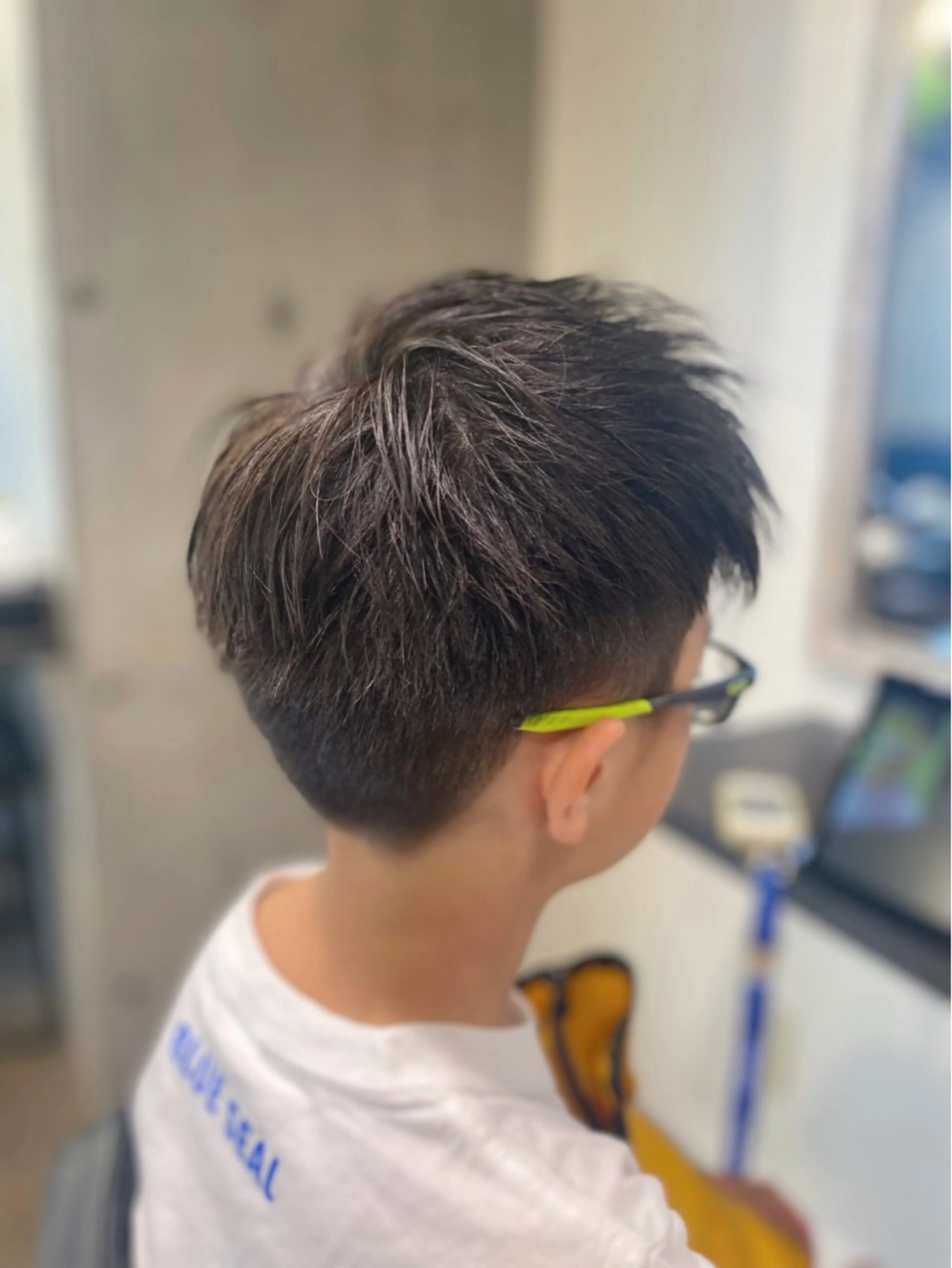 メンズ キッズ 根本 真奈のヘアスタイル