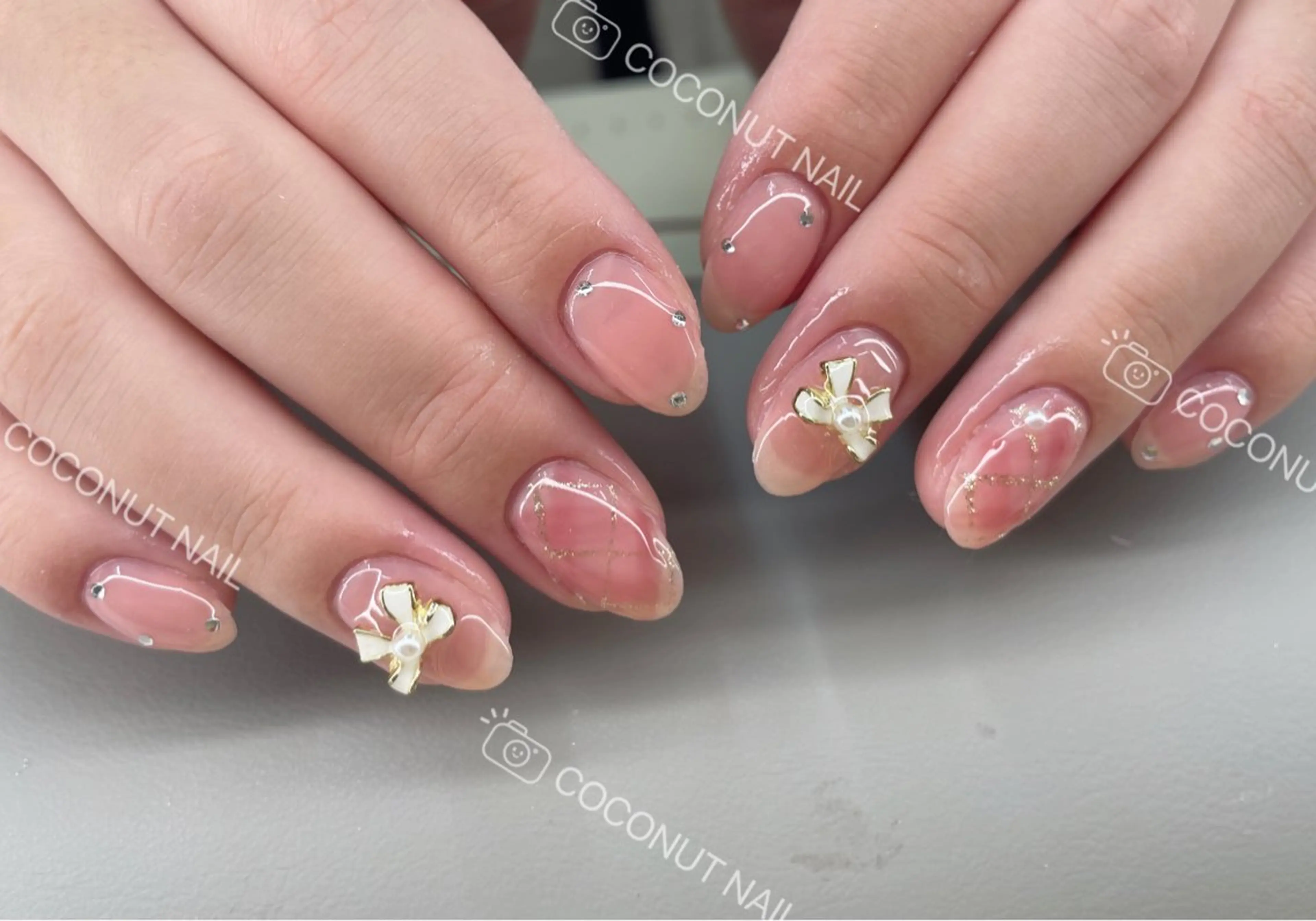 ネイル 神田 ココナッツのネイルデザイン