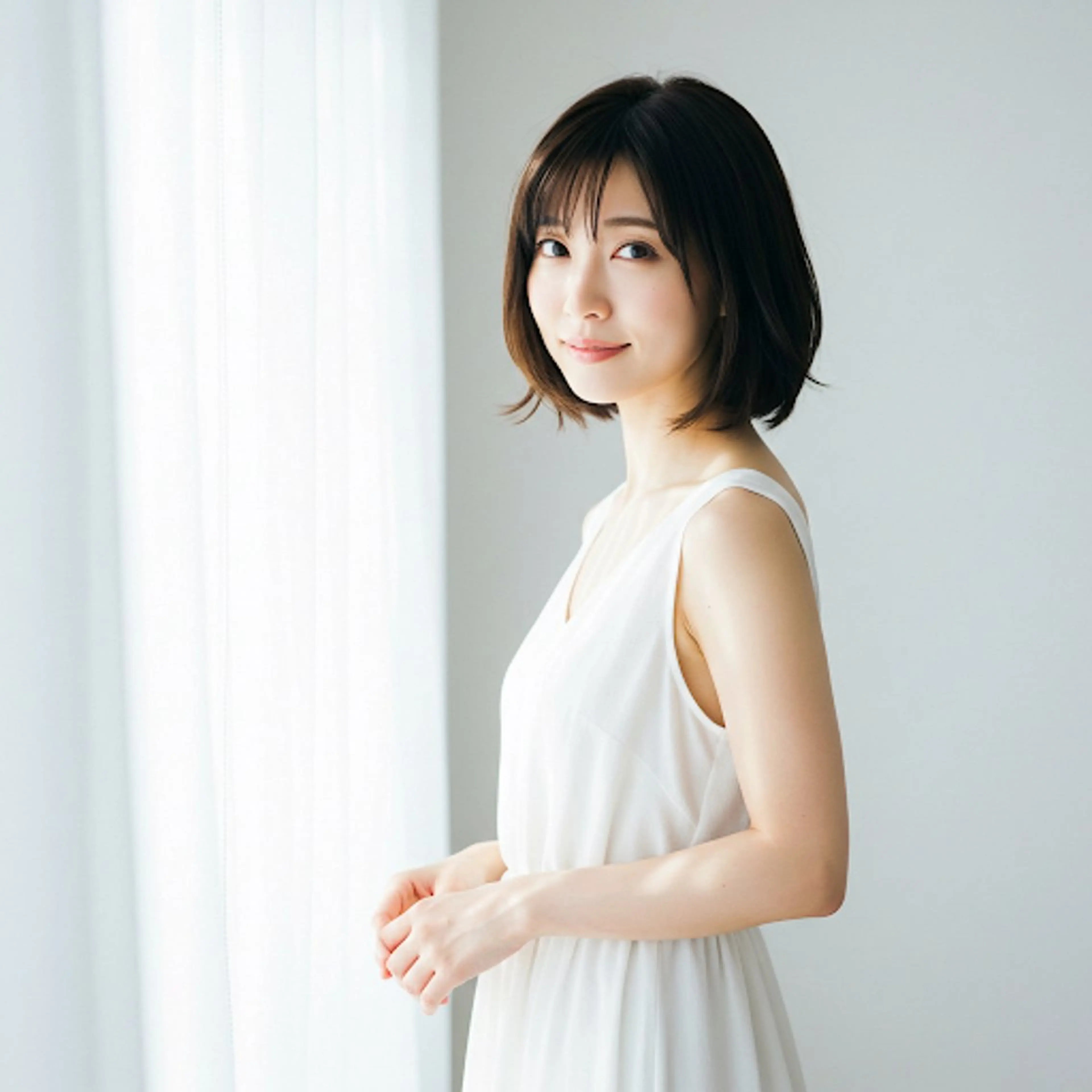 セミロング カット ヘアカラー トリートメント ヘッドスパ ✂︎ ｼﾝﾀｸ ✂︎のヘアスタイル