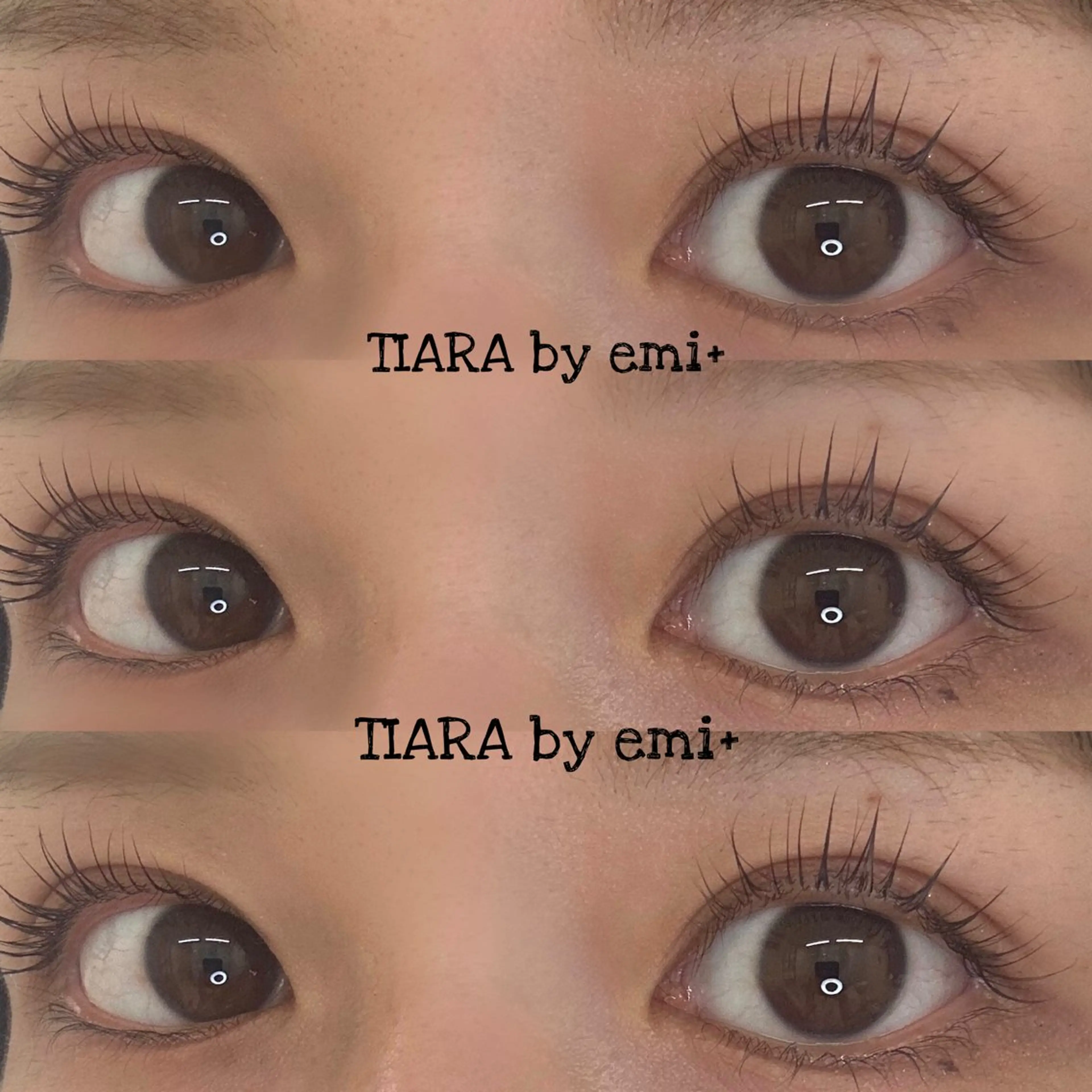 マツエク・マツパ 韓国風マツエク マツパ TIARA by emi+/まつ毛パーマ/眉毛パーマ/LEDマツエク/ネイル所属・Tiara 練馬店 airi.🎀のマツエク・マツパデザイン