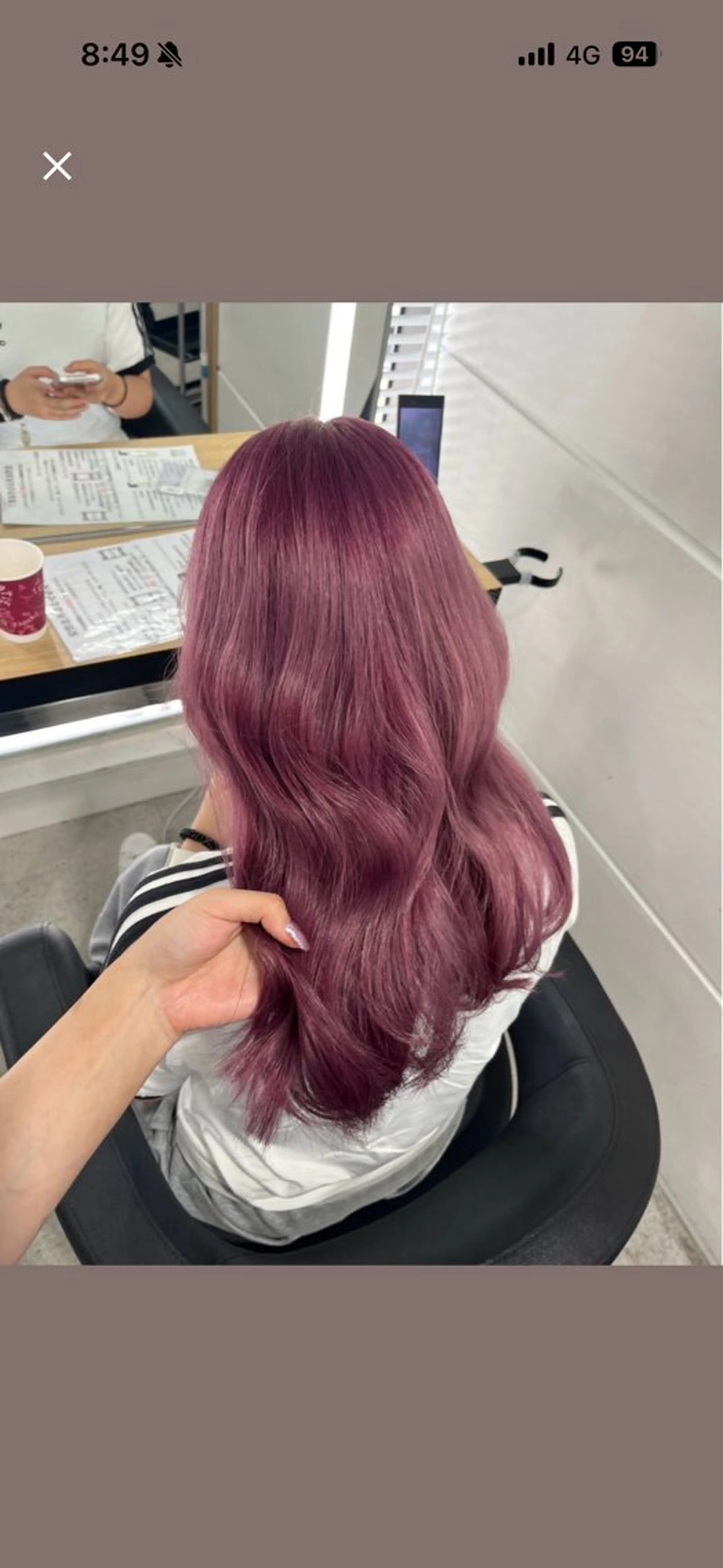 ロング ピンクラベンダー miku/ラベンダー 透明感カラー🪻❤︎のヘアスタイル