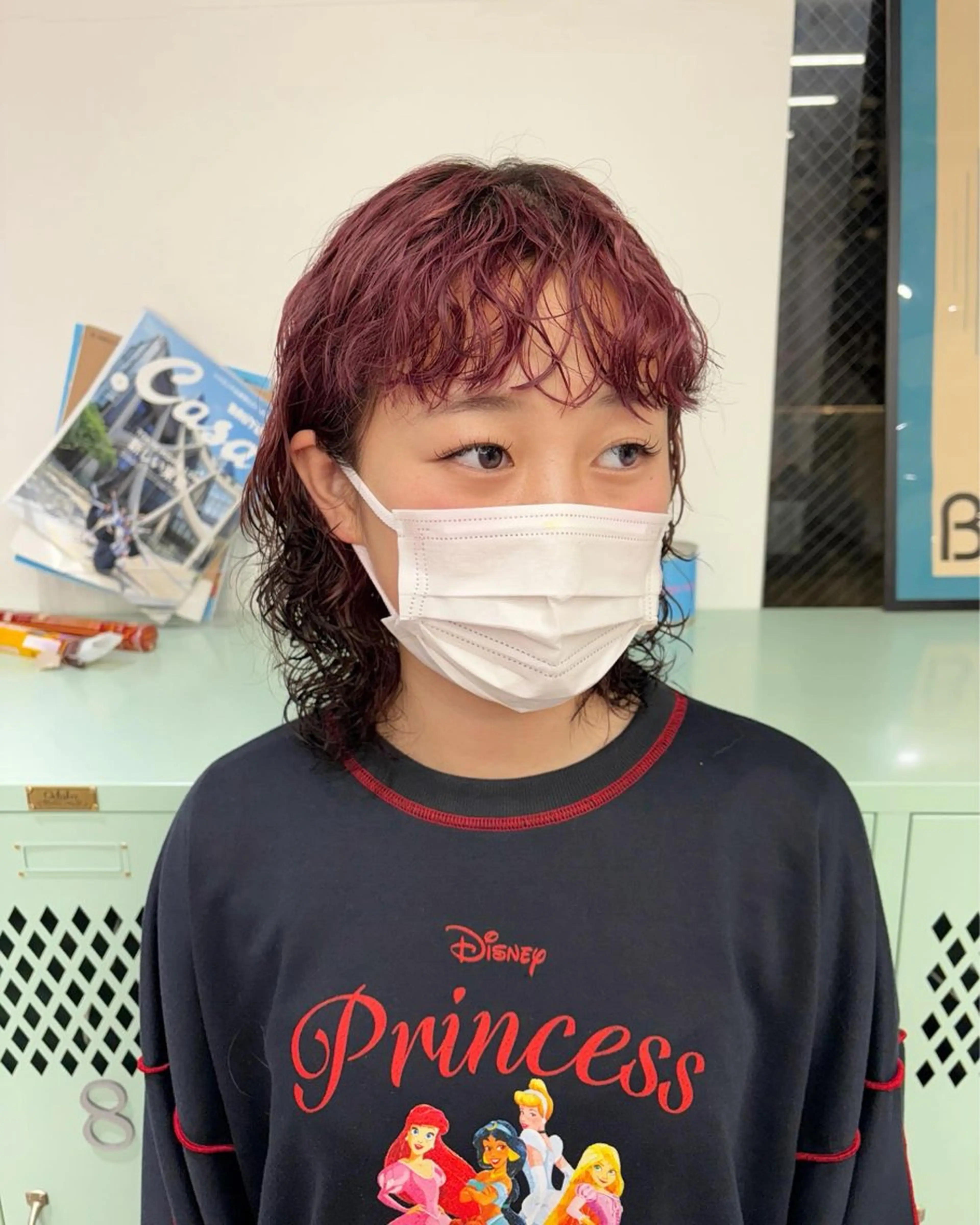 ミディアム カラー パーマ ミディアムパーマ ブリーチ LANKA所属・ブリーチパーマ 🎀Rumiのヘアスタイル