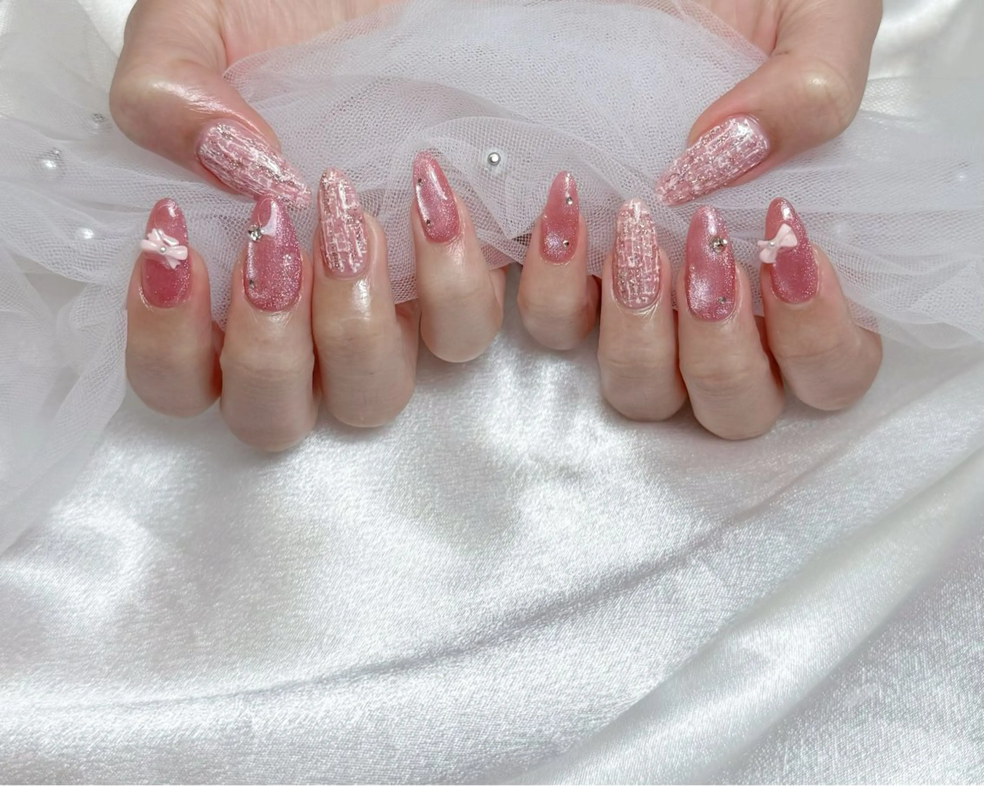 ネイル ハンドネイル mau🩵nail 堺筋本町|心斎橋のネイルデザイン