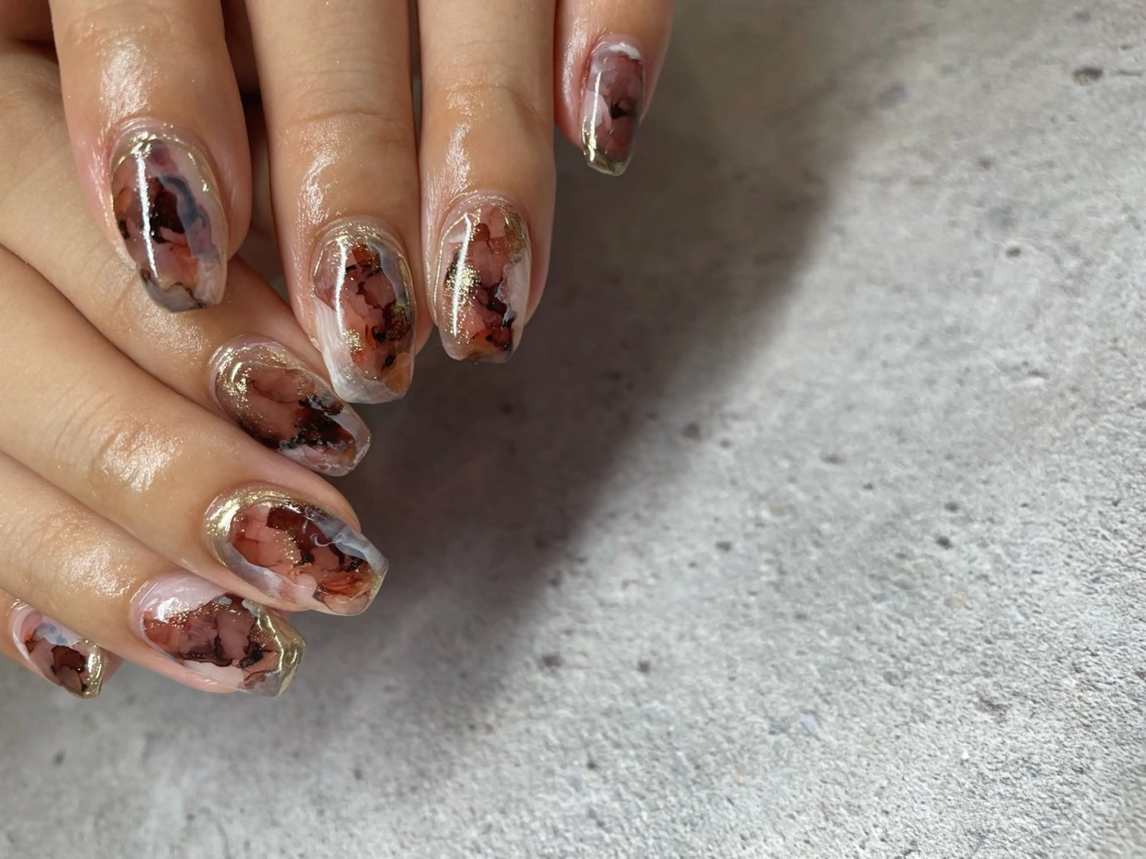 ネイル ハンドネイル フットネイル 🌕akuri🌖 渋谷/nuanceのネイルデザイン