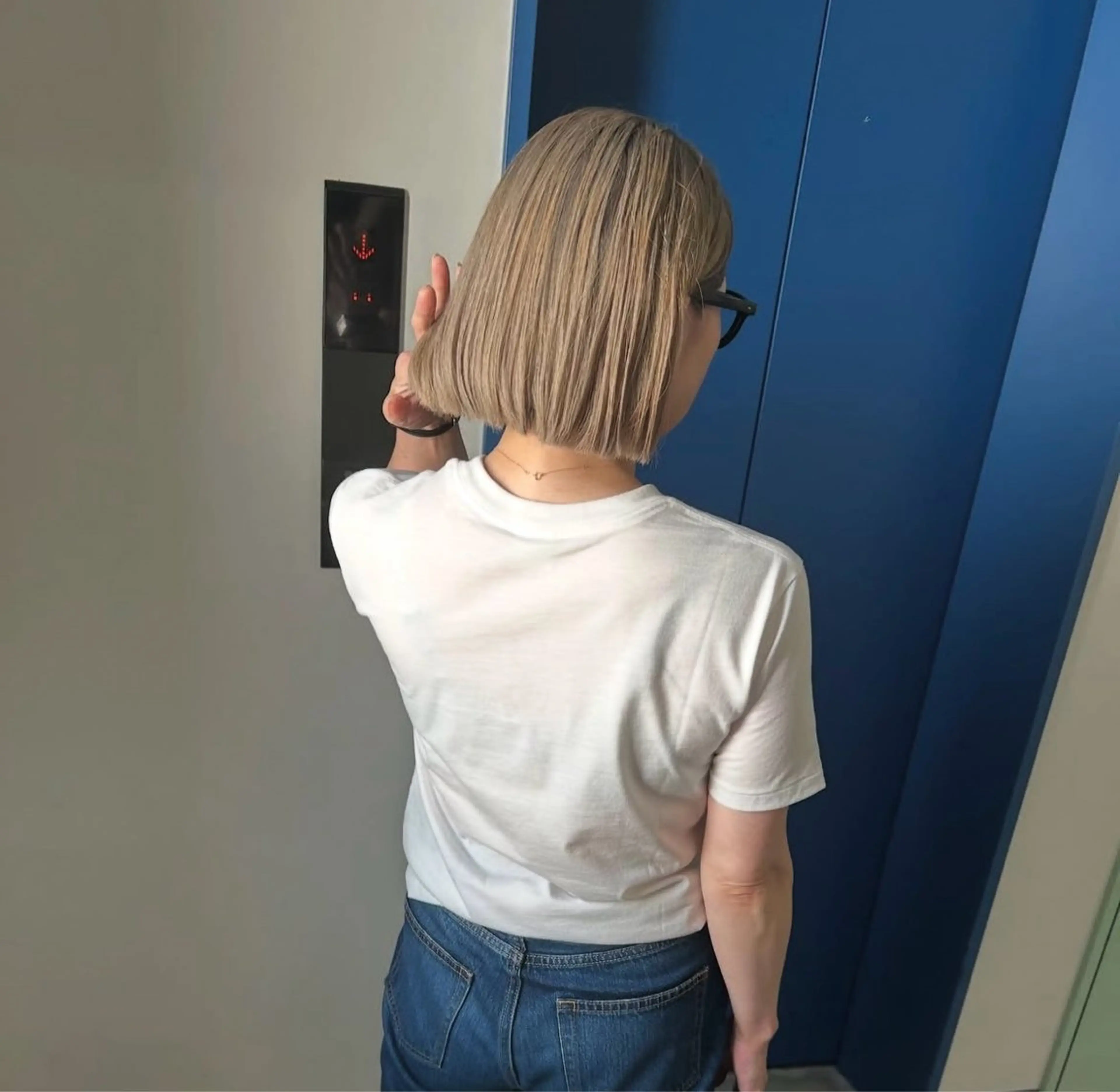 ミディアム カラー ベージュカラー 透明感カラー ダブルカラー ❄️透明感カラー / ハイトーン❄️WAOのヘアスタイル