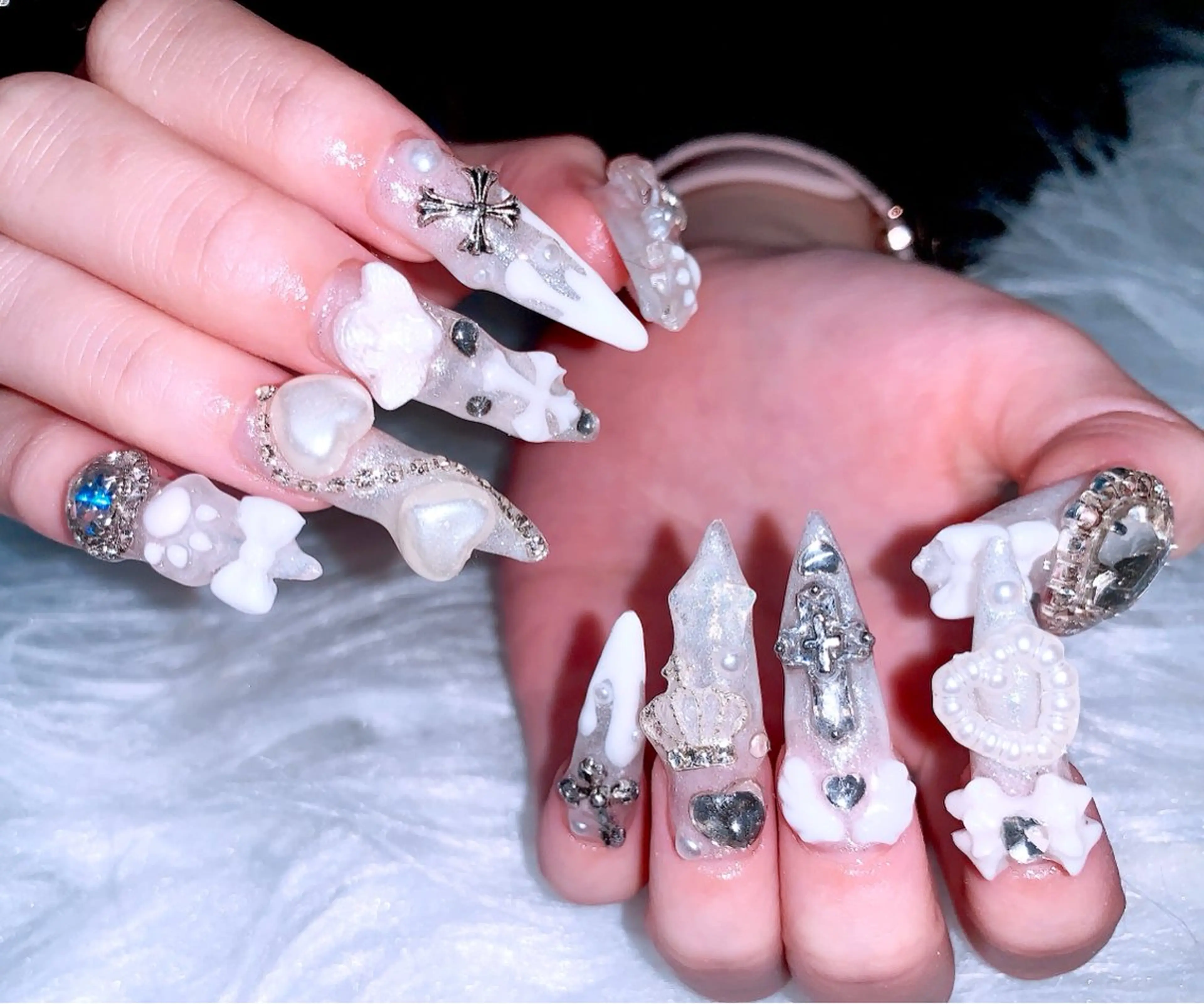 ネイル ハンドネイル ゆず秋葉原 Vickyのネイルデザイン