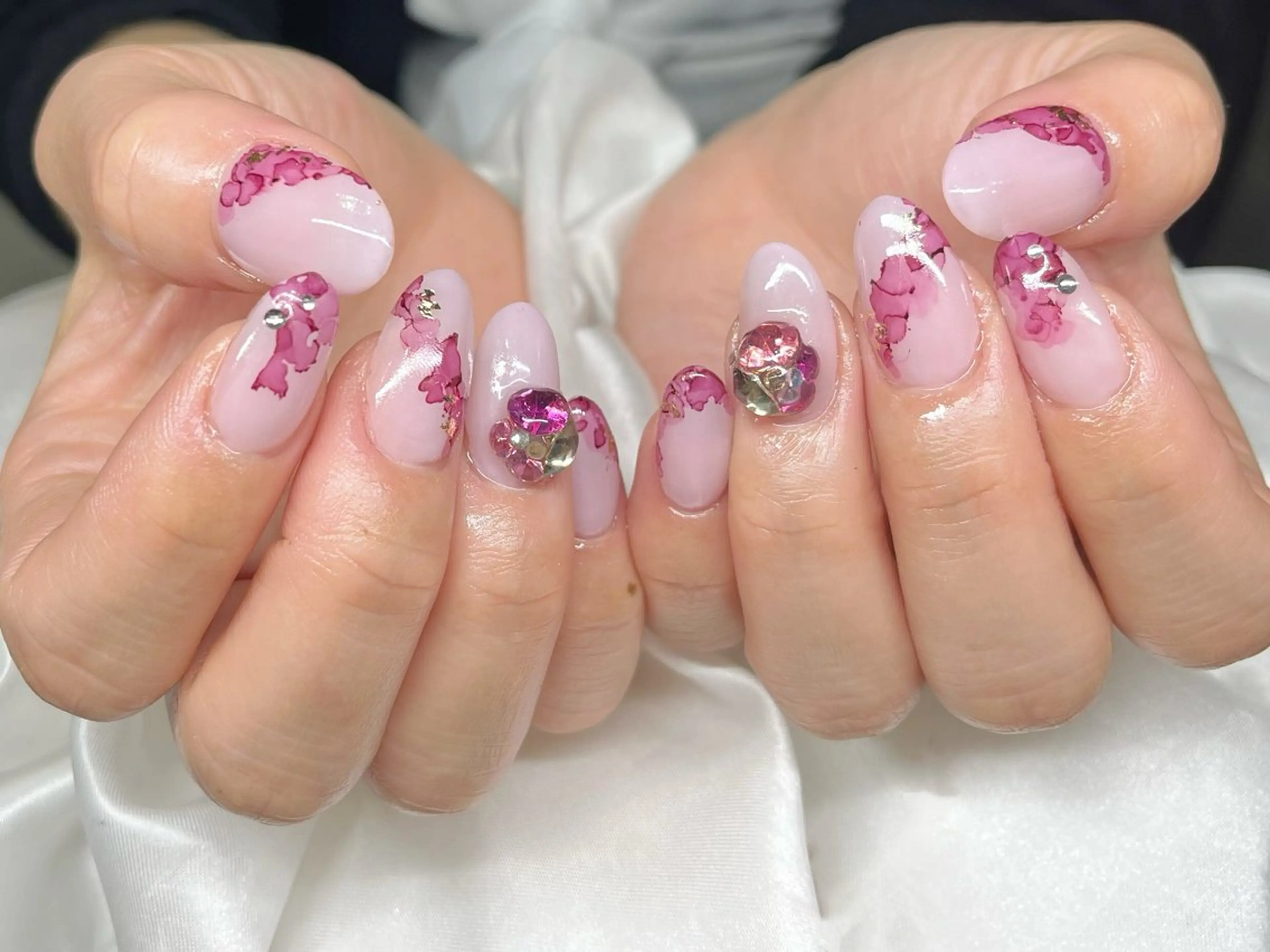 ネイル ニュアンスネイル ハンドネイル nailist kananのネイルデザイン