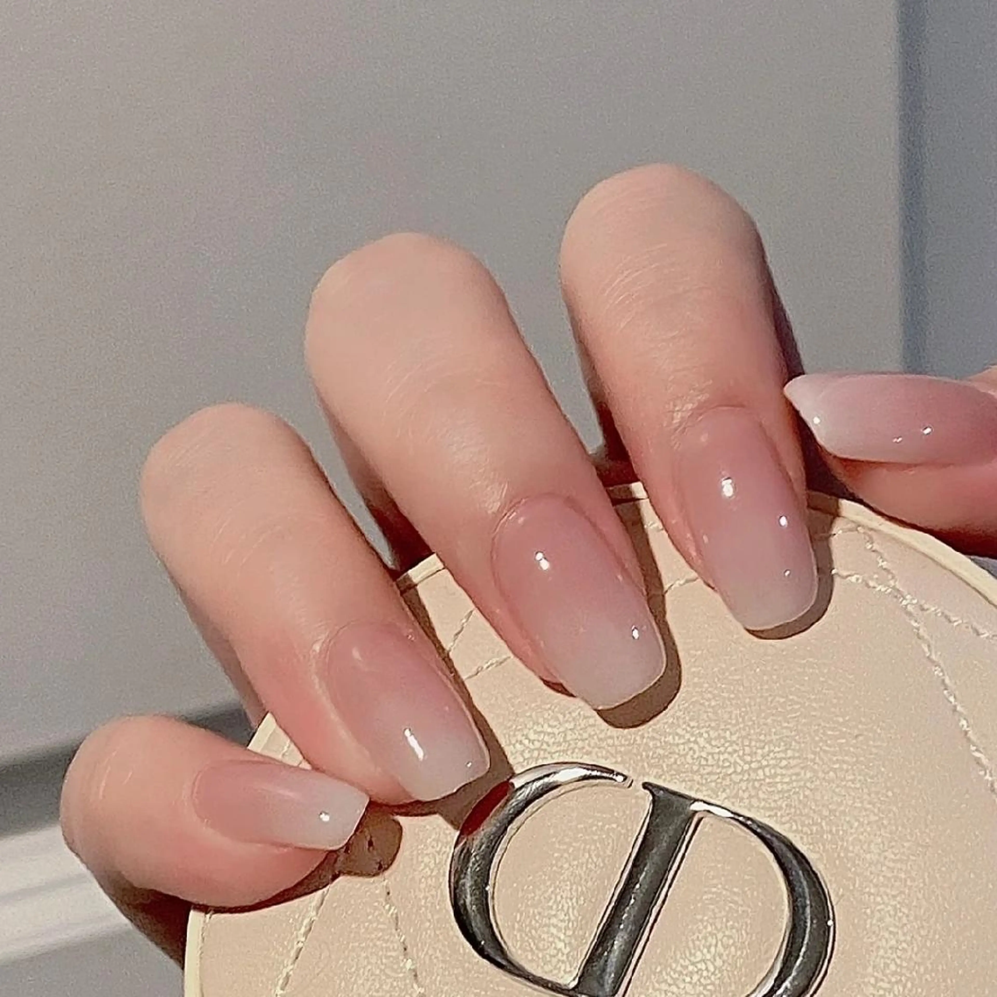 ネイル フィルイン・深爪矯正 長さ出し🎀のネイルデザイン