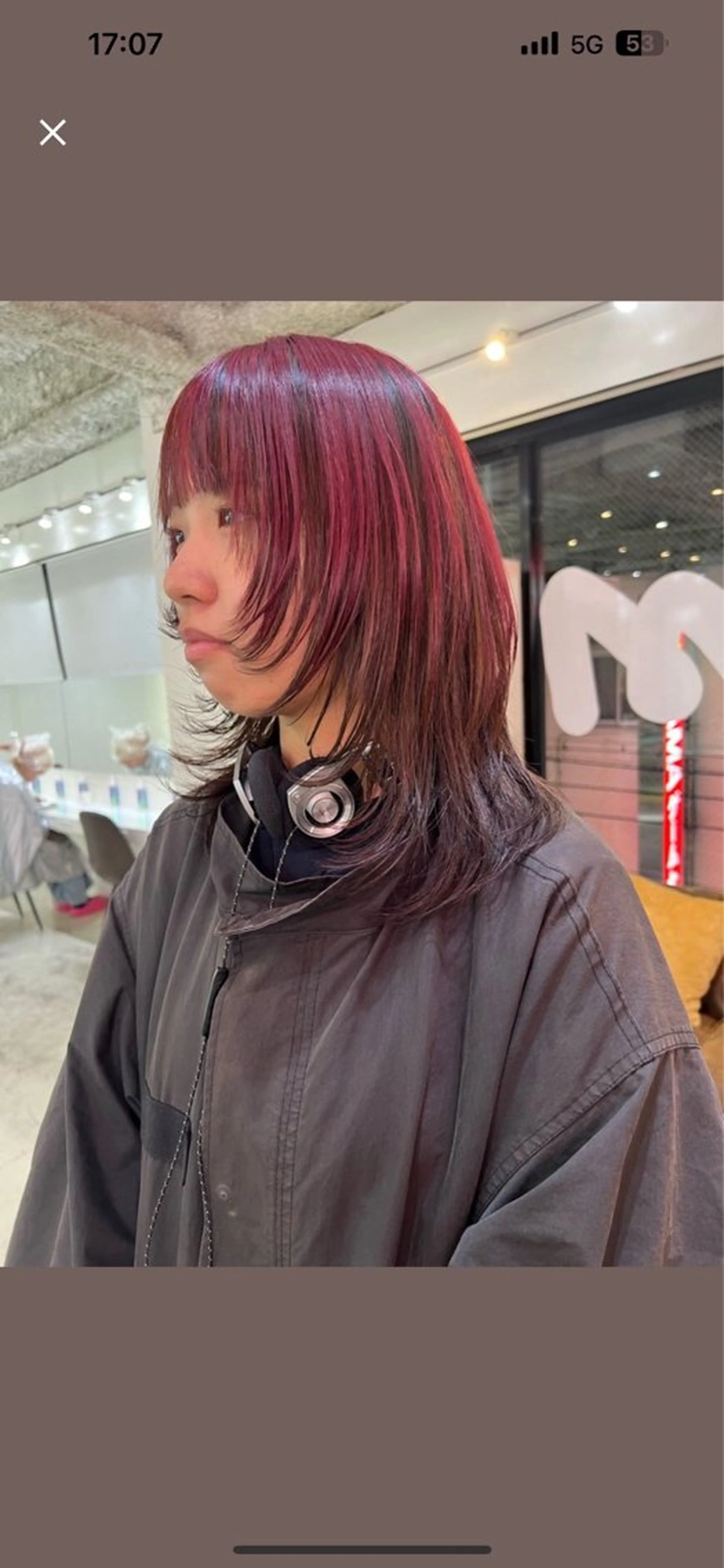 セミロング ラフパーマ/ボブ/ 似合わせヘア/ショウのヘアスタイル