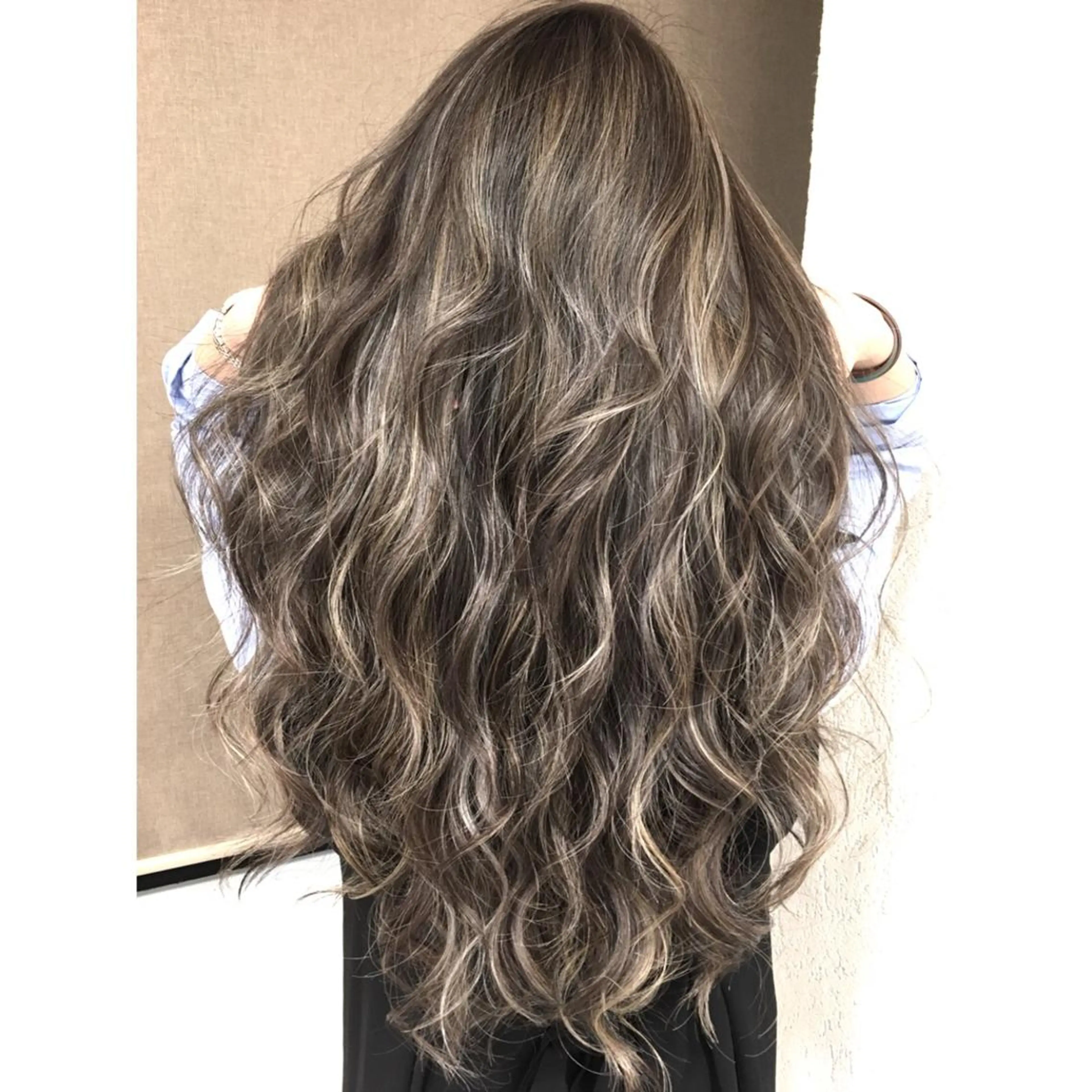 ロング カラー ネイル マツエク・マツパ ヘアカラー トリートメント 井上 一平のヘアスタイル