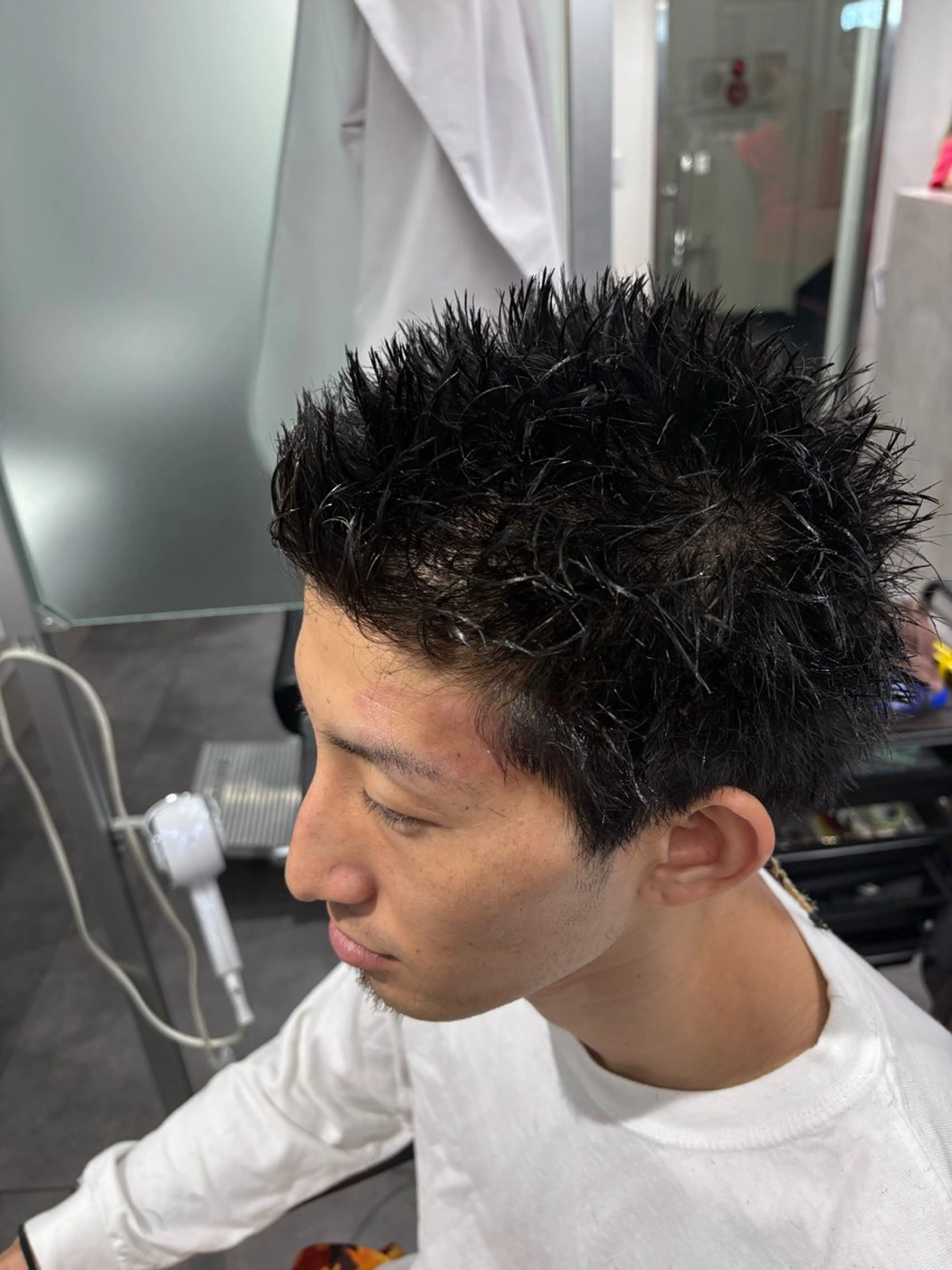 ショート メンズ カット 本間 颯太のヘアスタイル
