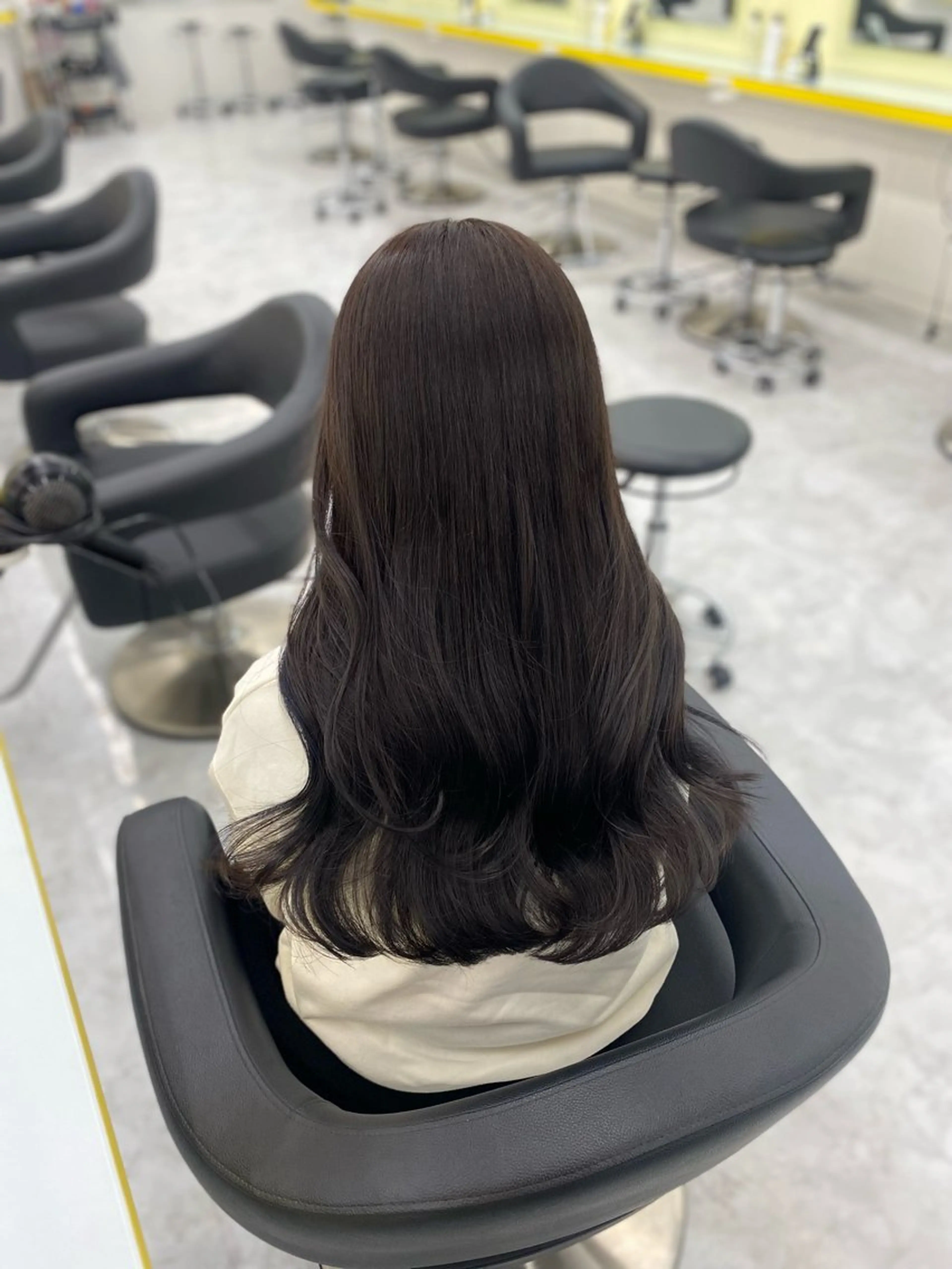 セミロング カラー パーマ ヘアアレンジ メンズ キッズ グレージュ ヘアカラー 💖横浜ブリーチなし 💖MIHOのヘアスタイル