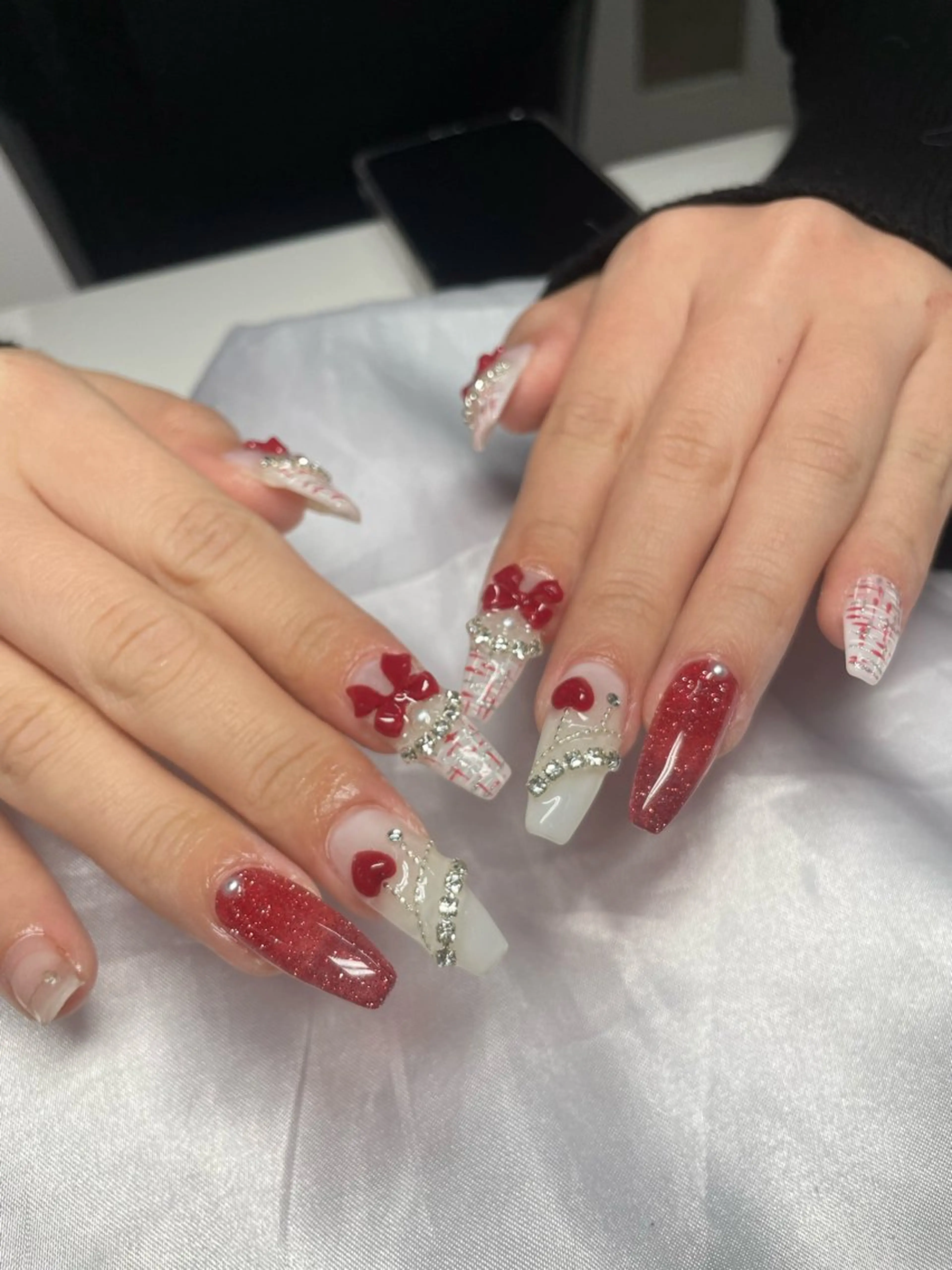 ネイル ツイードネイル ハンドネイル WOLTOKYO 渋谷/RIAのネイルデザイン