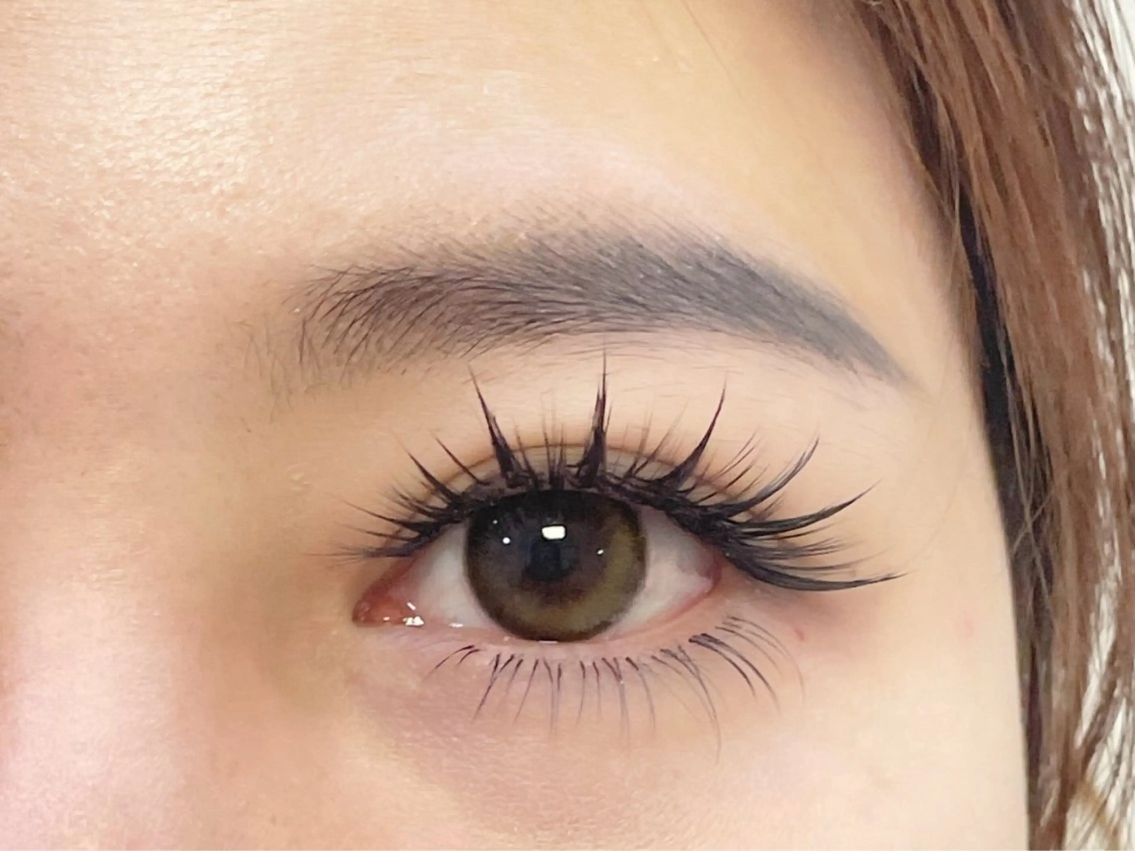 マツエク・マツパ 束感まつ毛 カラーマツエク フラットラッシュ パリジェンヌラッシュリフト まつげパーマ マツエク 🍓 KaNan🍓のマツエク・マツパデザイン