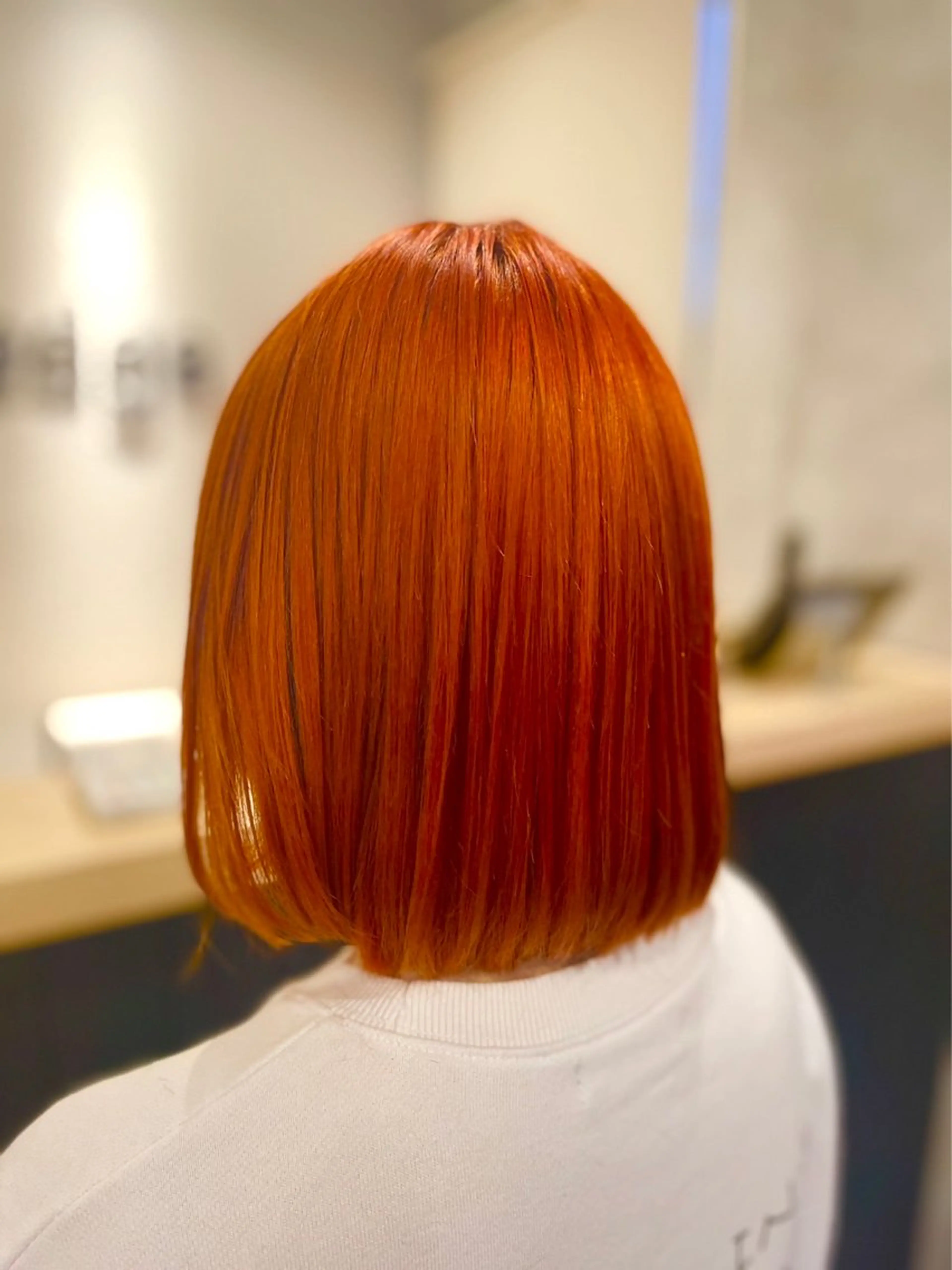 ミディアム カラー illatos あやののヘアスタイル