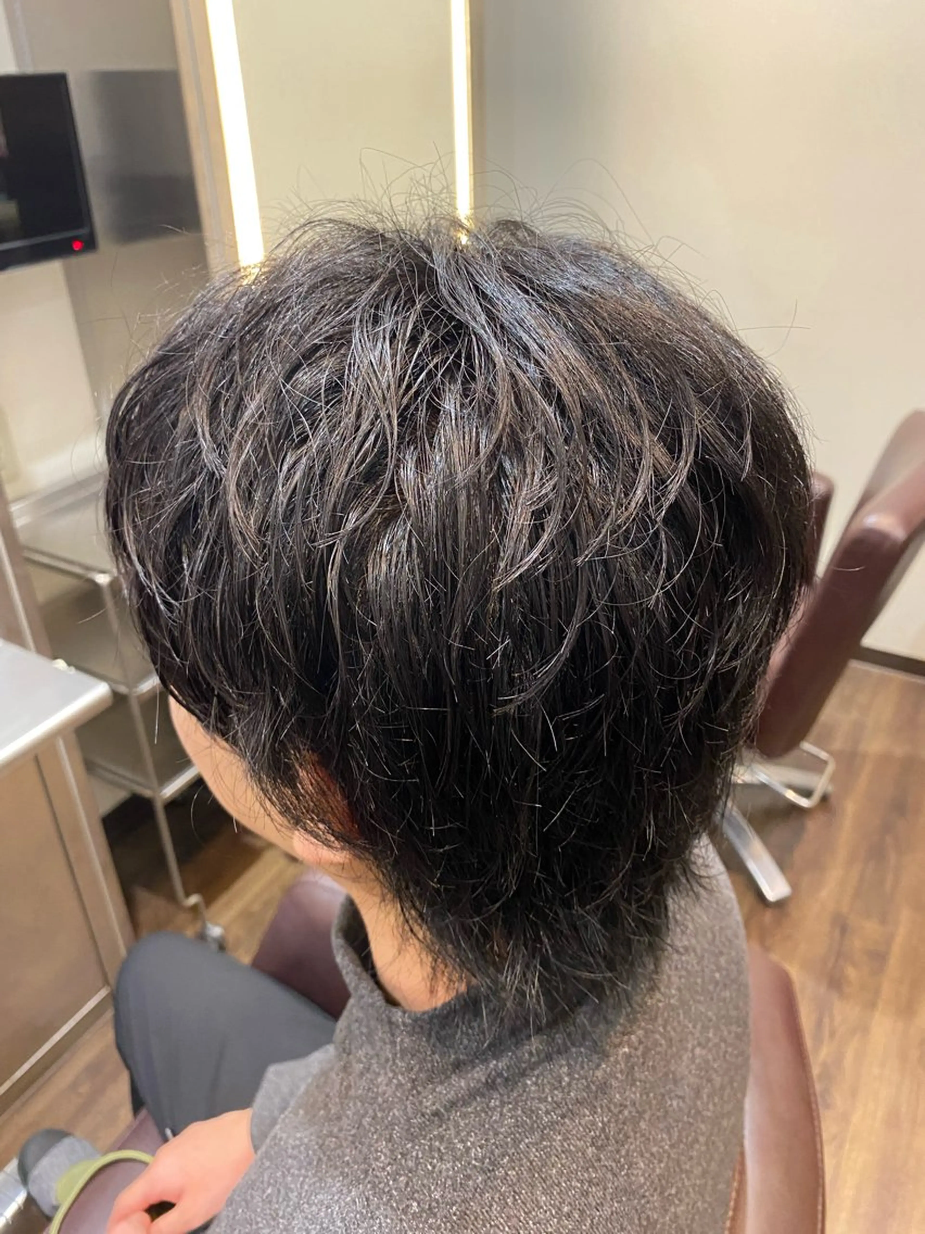 ミディアム 谷口 雅門のヘアスタイル