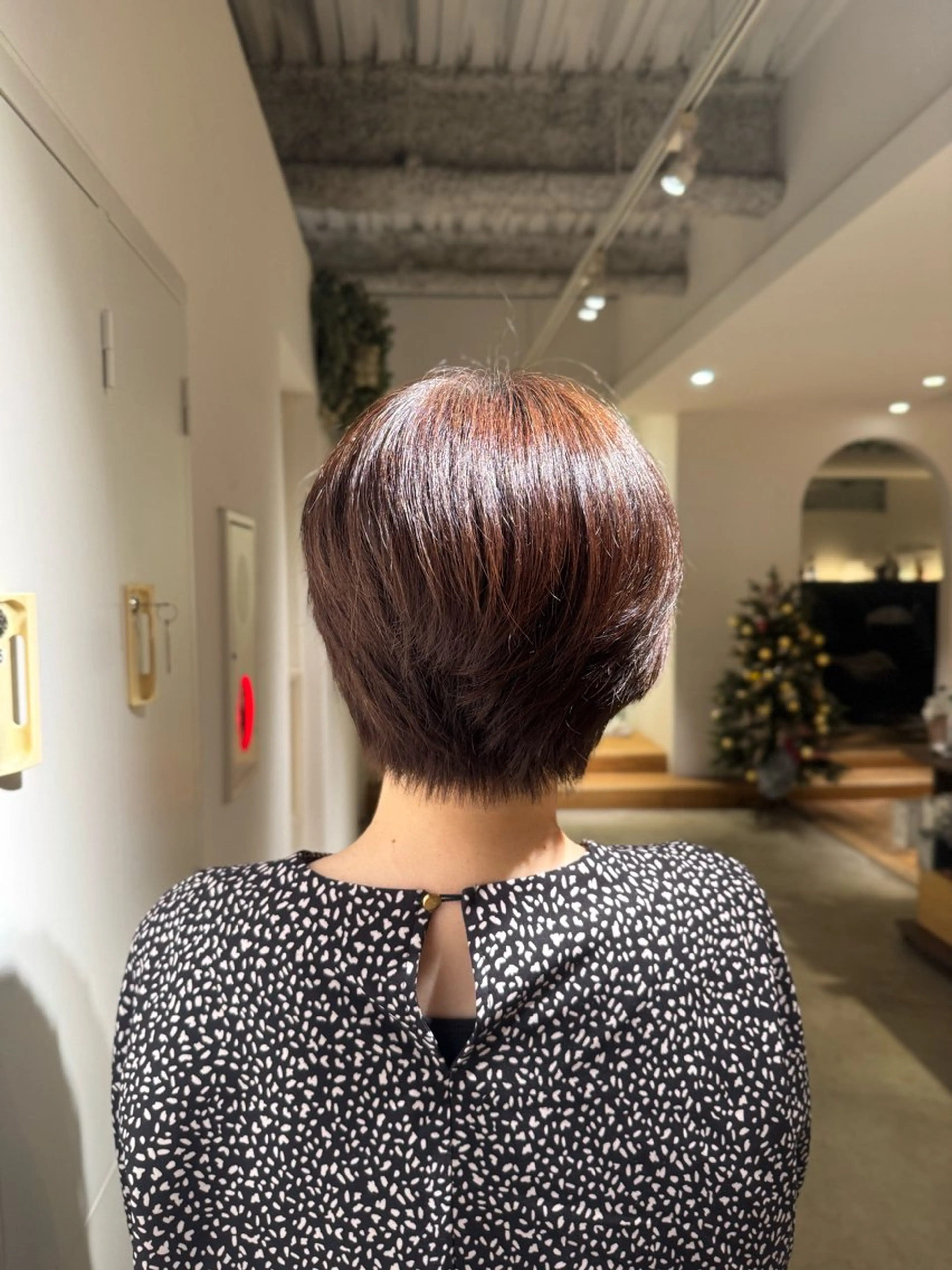 ショート 山根 里緒のヘアスタイル