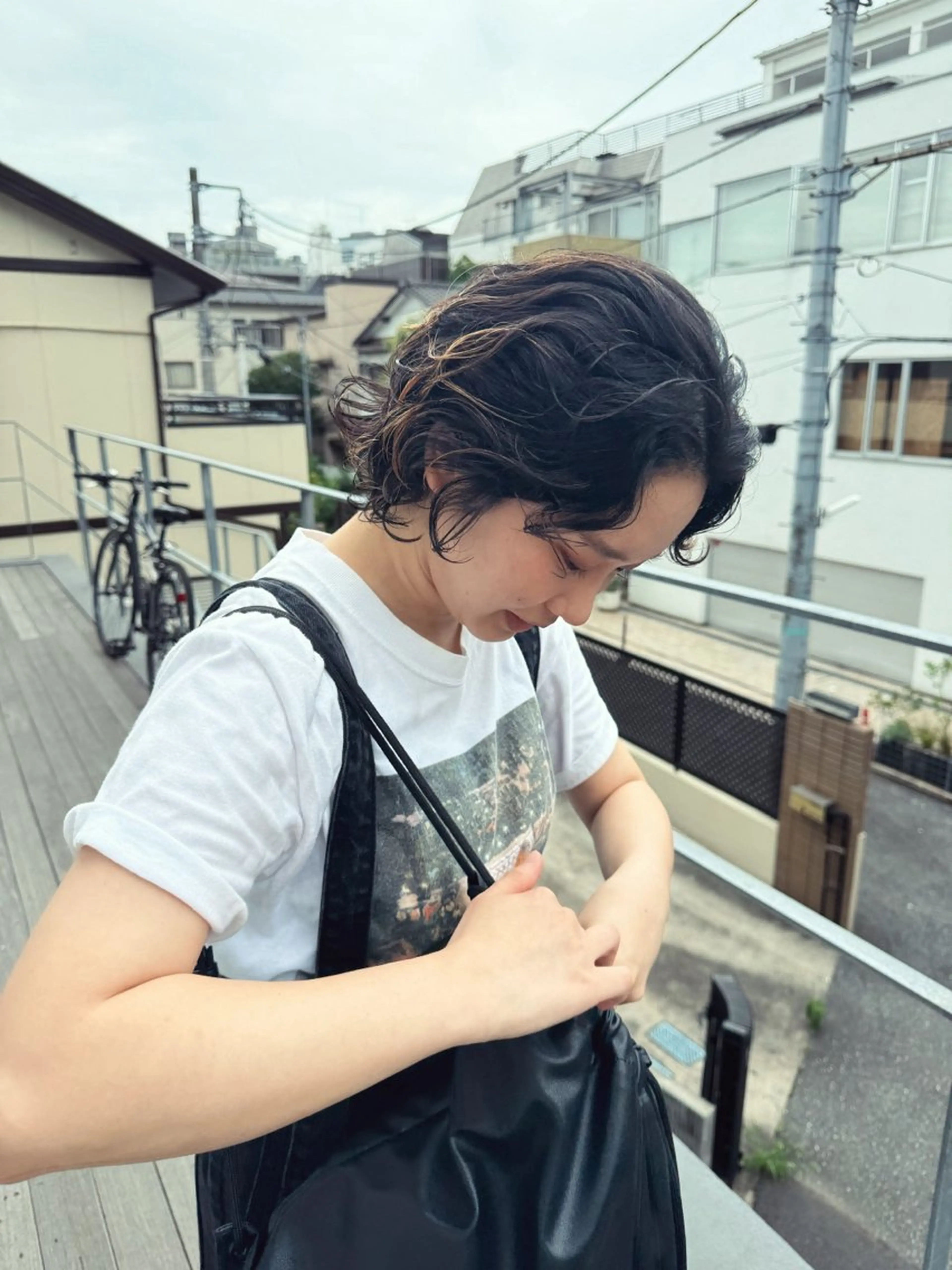 ショート カラー パーマ デザインカラー ハイライトカラー ハイライト 🌈前田 潤 /ショート/似合わせのヘアスタイル