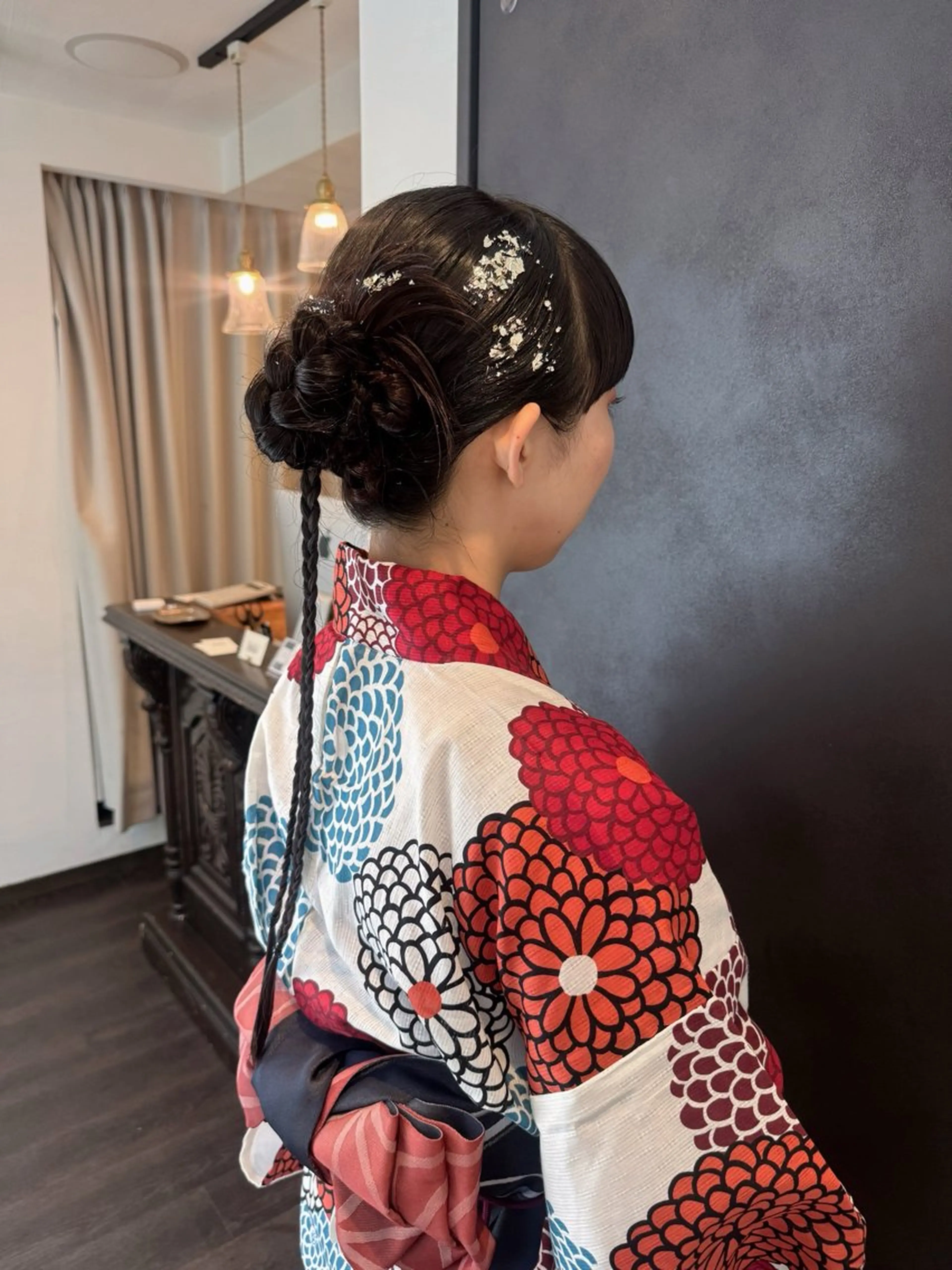 カラー ヘアアレンジ mina 🐈‍⬛ ラフな似合わせヘアのヘアスタイル